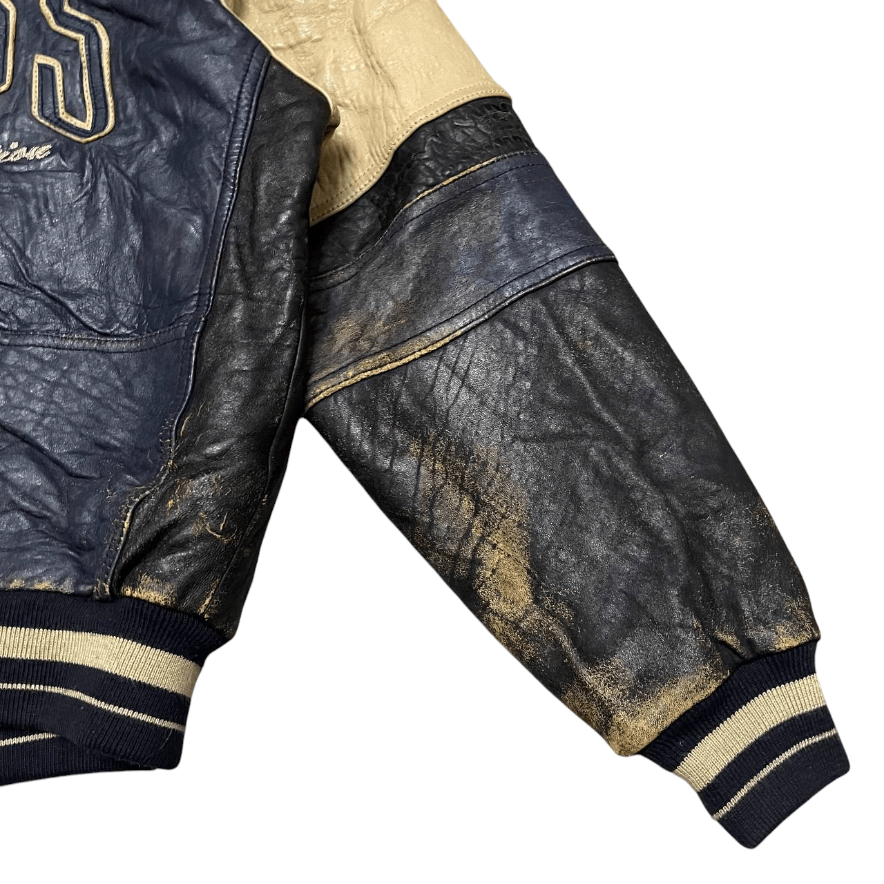 Guess Vintage Guess Leather Varsity Jacket Size US S / EU 44-46 / 1 - 4 Thumbnail