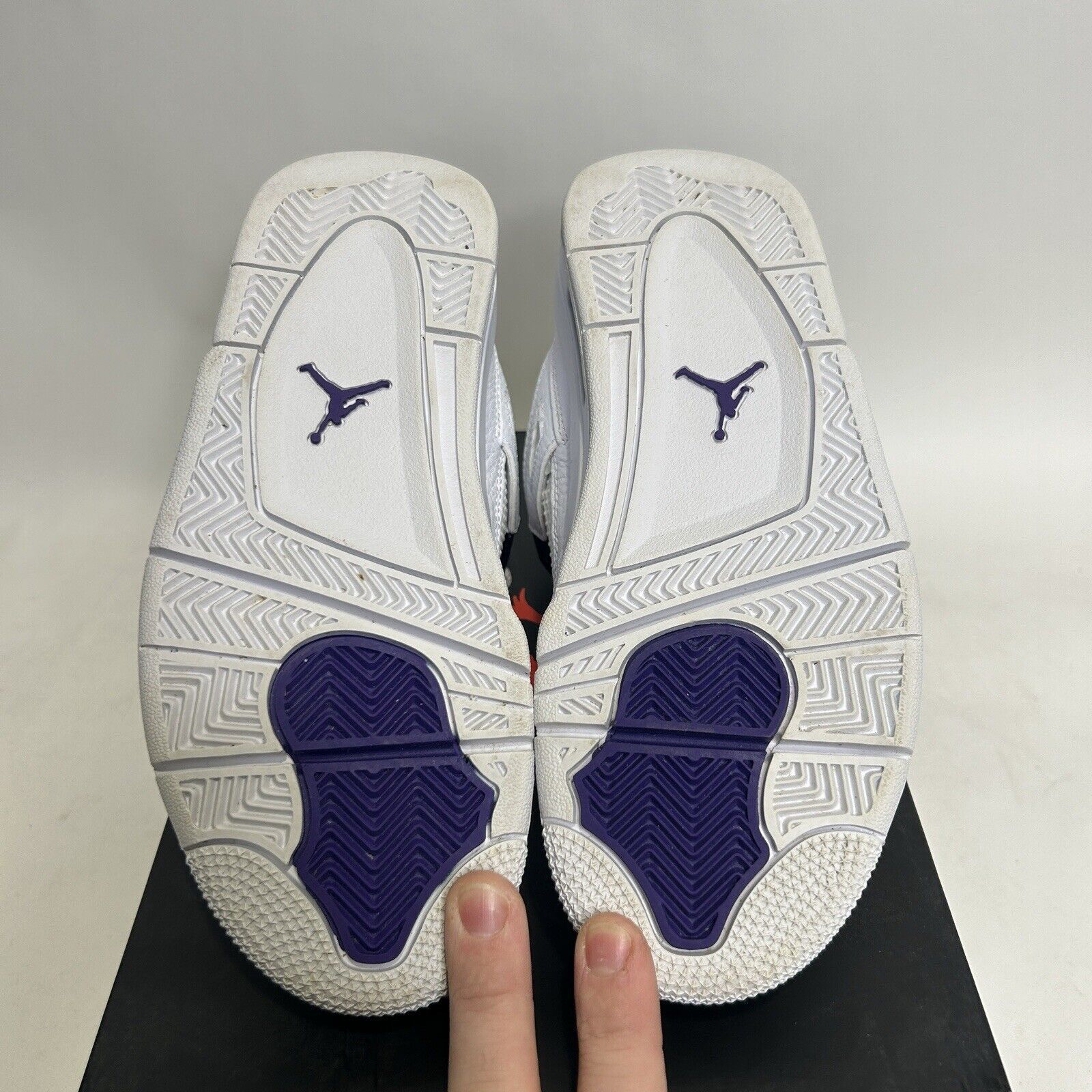 Jordan Brand Nike Air Jordan 4 Retro GS “Purple Metallic” 2024 Size US 5.5 / IT 35.5 - 7 Thumbnail