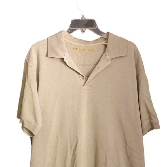 5.11 5.11 Tactical Series Mens Polo Shirt L Green 100% Cotton Size US L / EU 52-54 / 3 - 2 Thumbnail