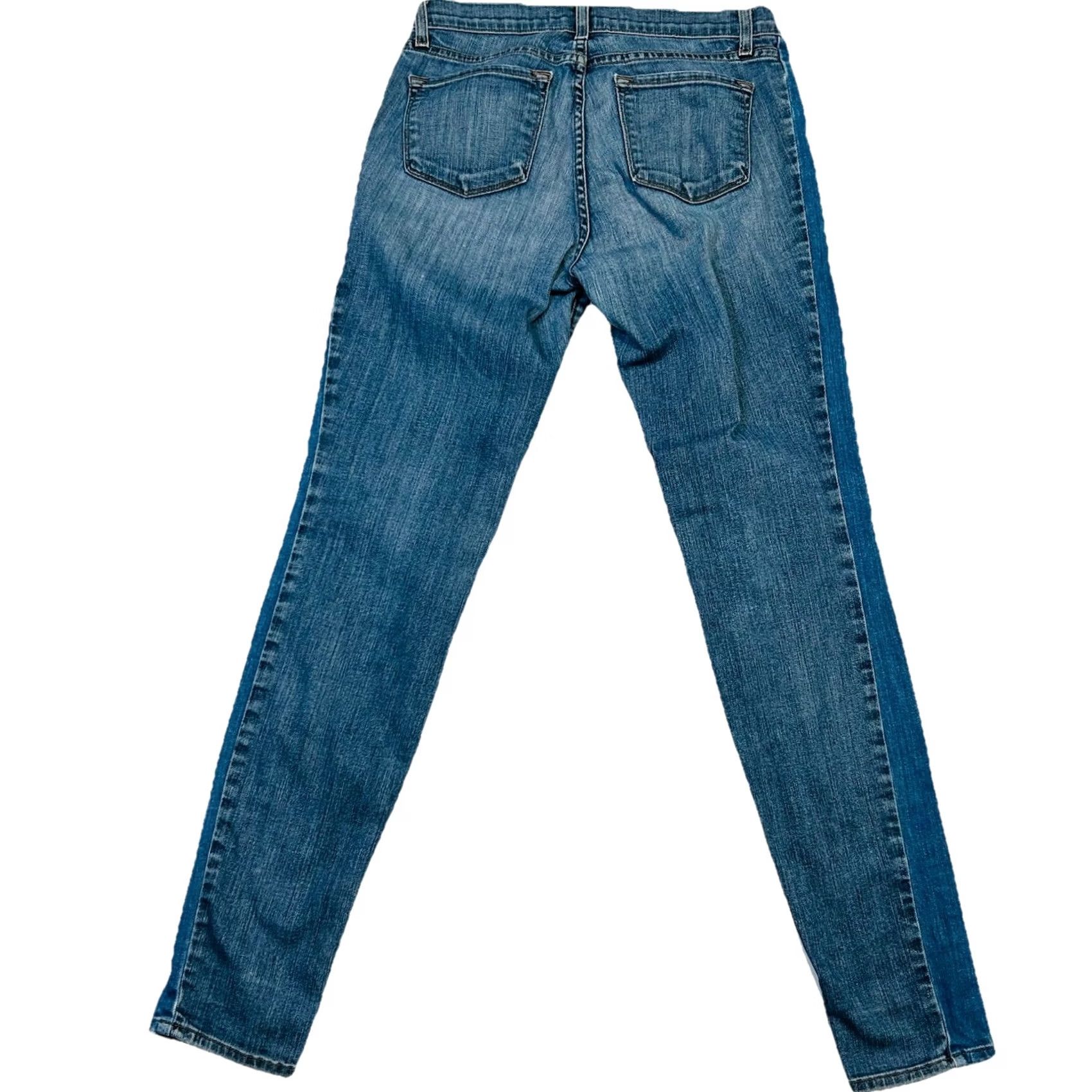 J Brand J Brand Jeans The Cass Skinny Bliss Women 27 Denim Pockets Contrast Side Strips Bohemian Preppy USA VINTAGE? Size 27" / US 4 / IT 40 - 3 Thumbnail