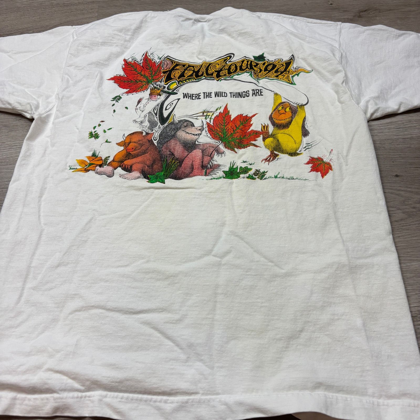 Band Tees × Vintage 90s Grateful Dead Where the Wild Things Are Tour 94 XL Size US XL / EU 56 / 4 - 11 Thumbnail