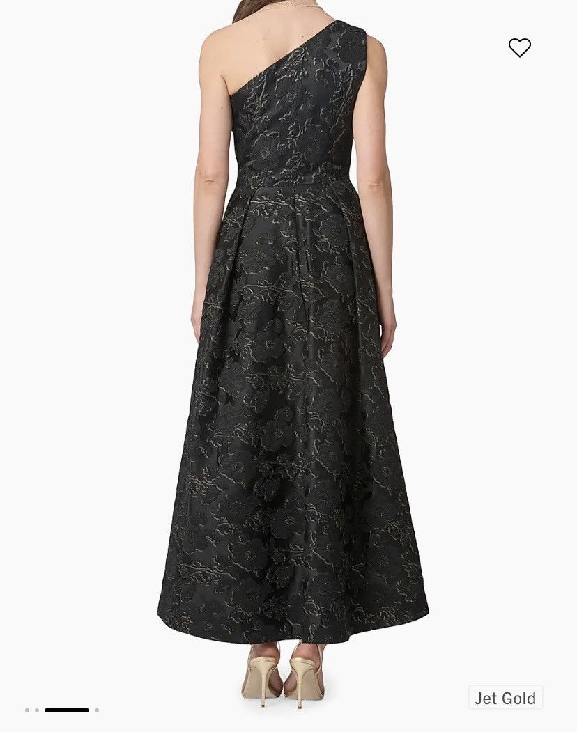 Other Shosnanna - One-Shoulder Tea-Length Gown - Size 4 Size S / US 4 / IT 40 - 8 Thumbnail