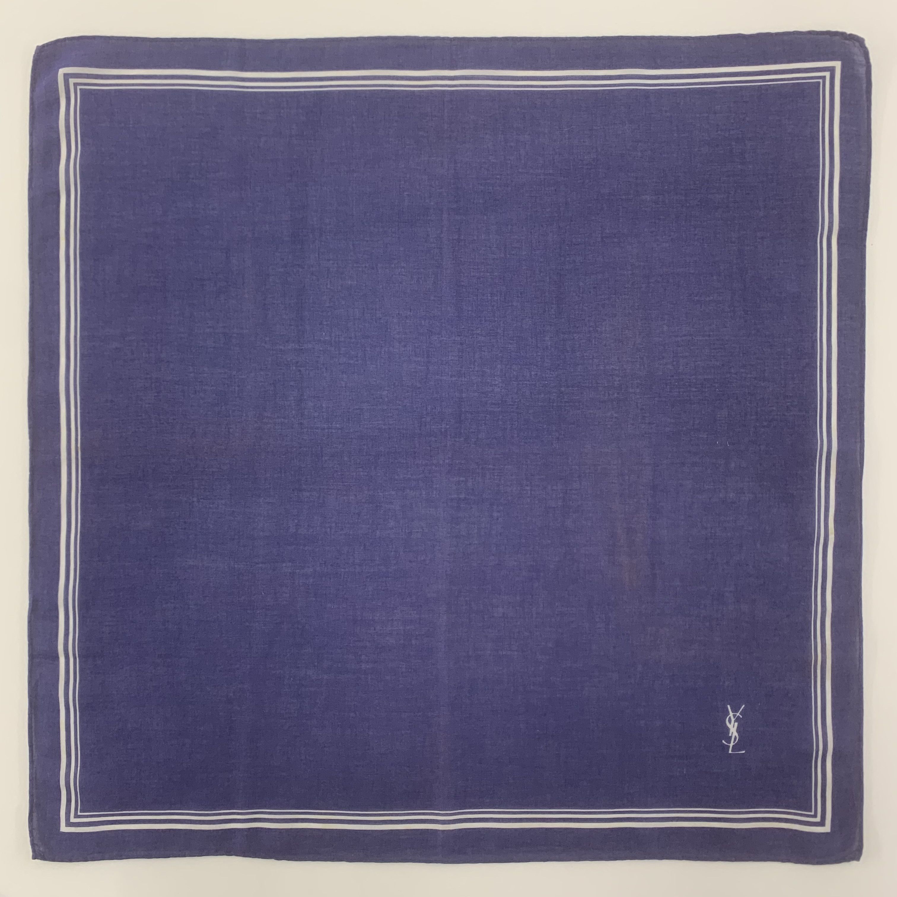 Yves Saint Laurent Yves Saint Lauren Handkerchief Bandana Neckerchief TB3314 Size ONE SIZE - 2 Thumbnail
