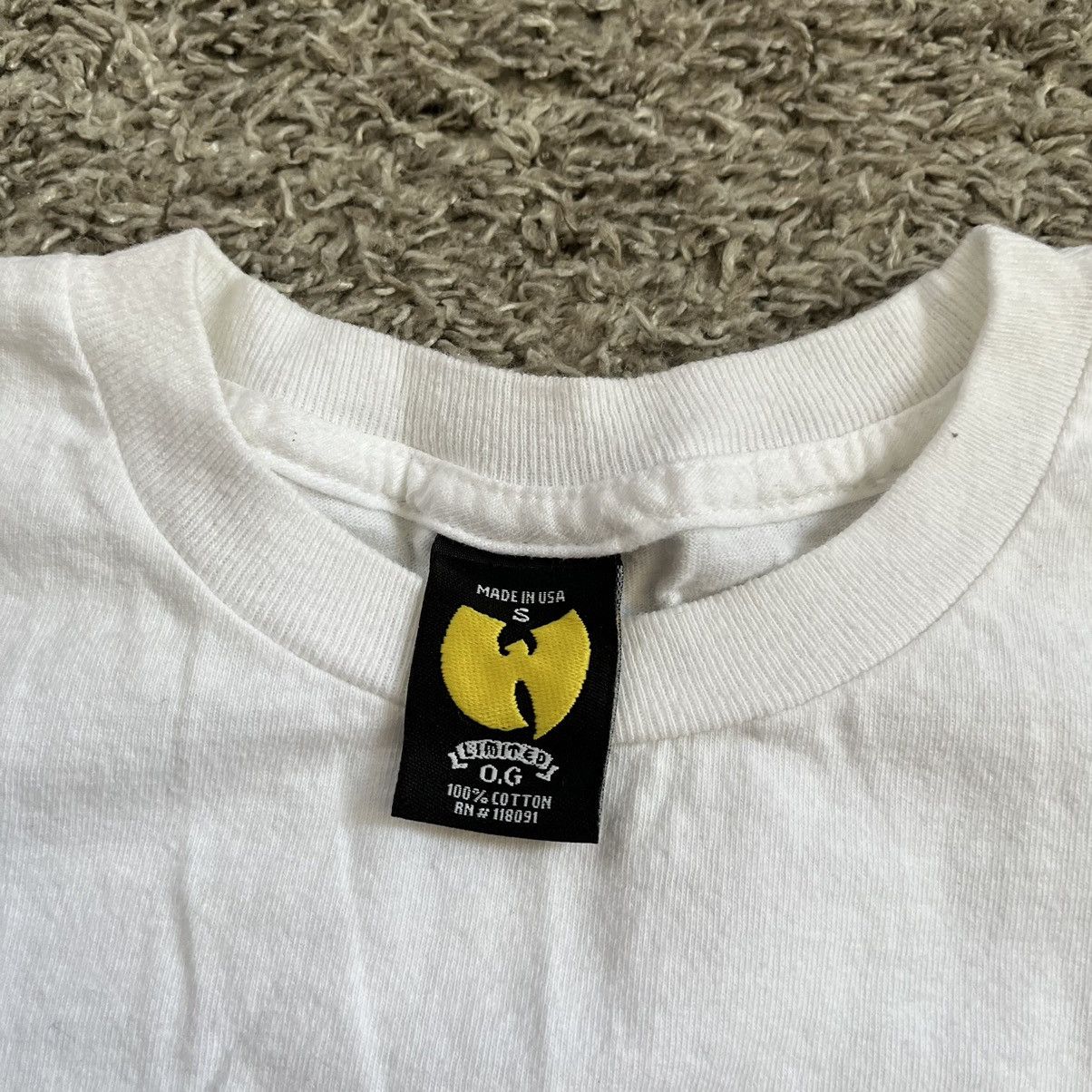 Wu-Tang Clan 🔴Wu-Tang Shirt Size Small WuTang Rza ODB Method Man Size US S / EU 44-46 / 1 - 3 Thumbnail