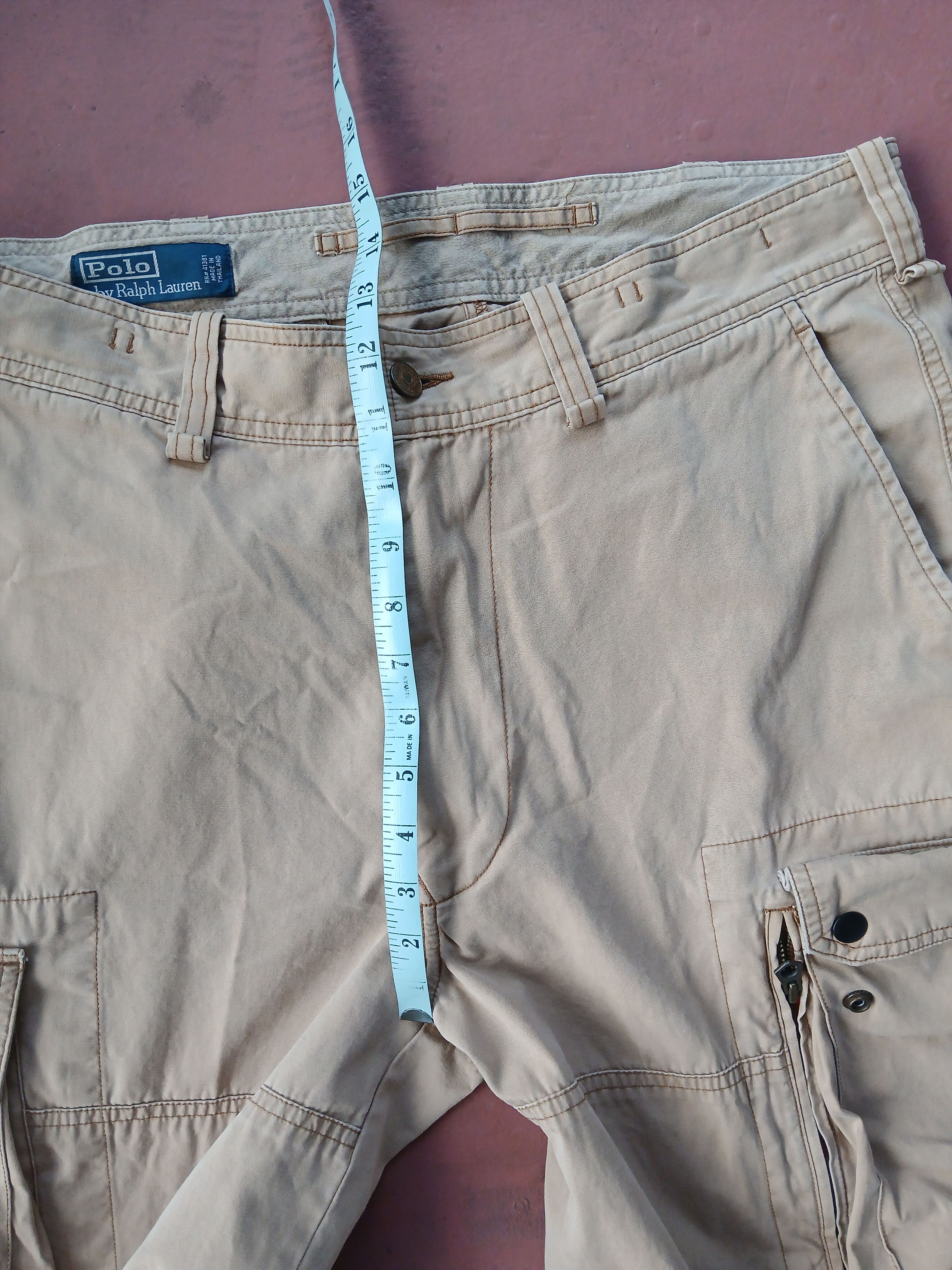 Polo Ralph Lauren Polo Ralph Lauren Pants Mens Cargo Paratrooper Army Utility Size US 35 - 10 Thumbnail