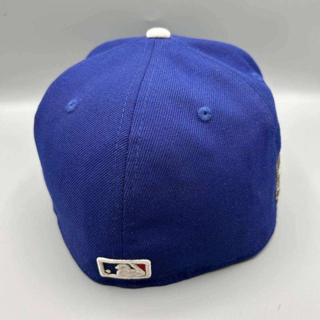 New Era Los Angeles LA Dodgers Hat Men 7 1/8 Blue MLB Fitted Cap Size ONE SIZE - 9 Thumbnail