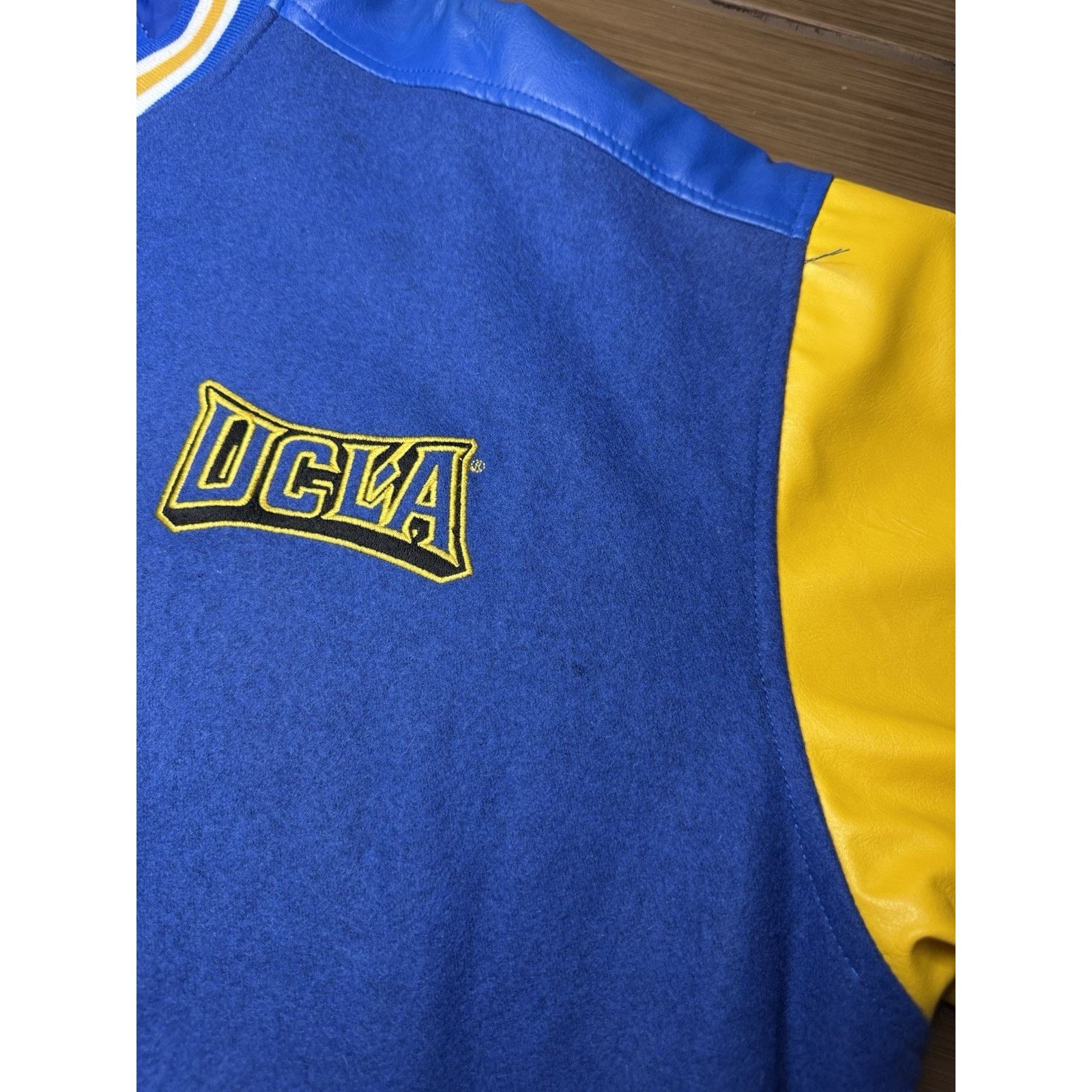 Steve And Barrys Vintage Steve & Barry’s UCLA Bruins Varsity Jacket XL Bomber Size US XL / EU 56 / 4 - 4 Thumbnail