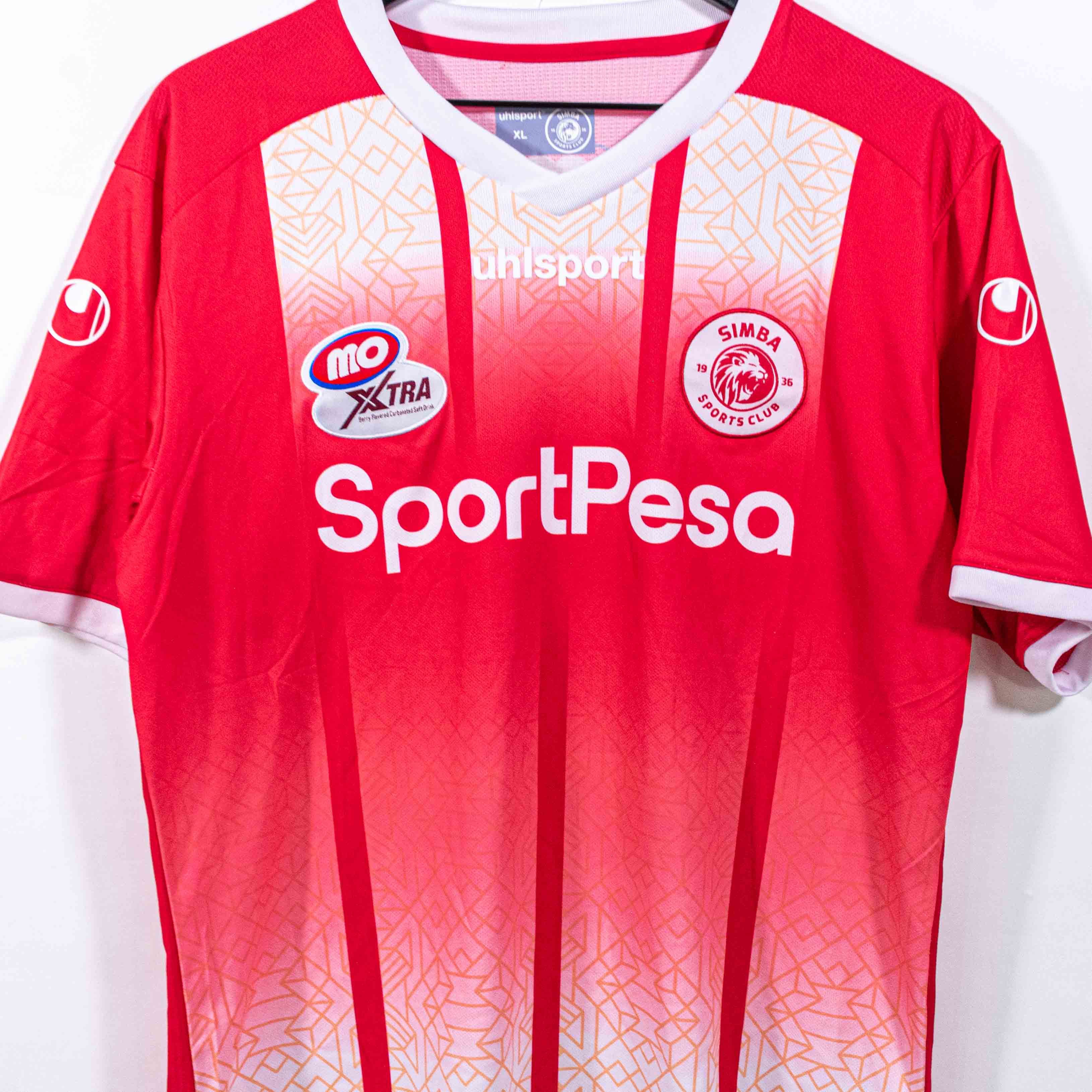 Vintage Simba Sports Club Uhlsport Soccer Jersey 2020 2021 Size US L / EU 52-54 / 3 - 10 Thumbnail