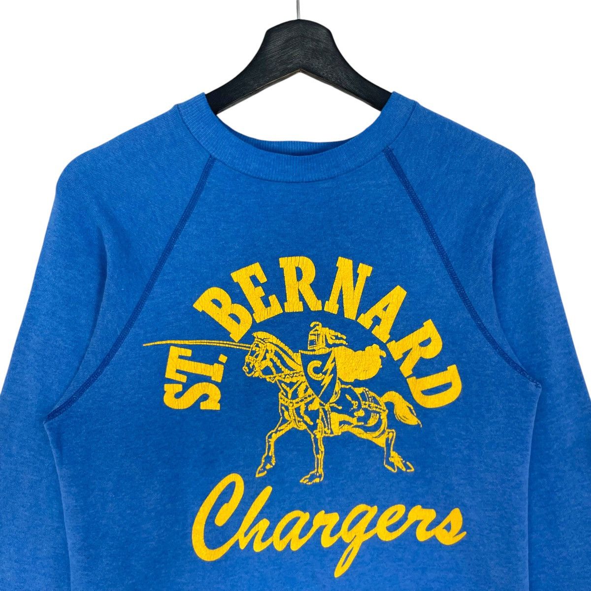 Vintage Vintage 80s Hanes St.Bernard Sweatshirt Cowboy Crewneck Size US S / EU 44-46 / 1 - 7 Thumbnail