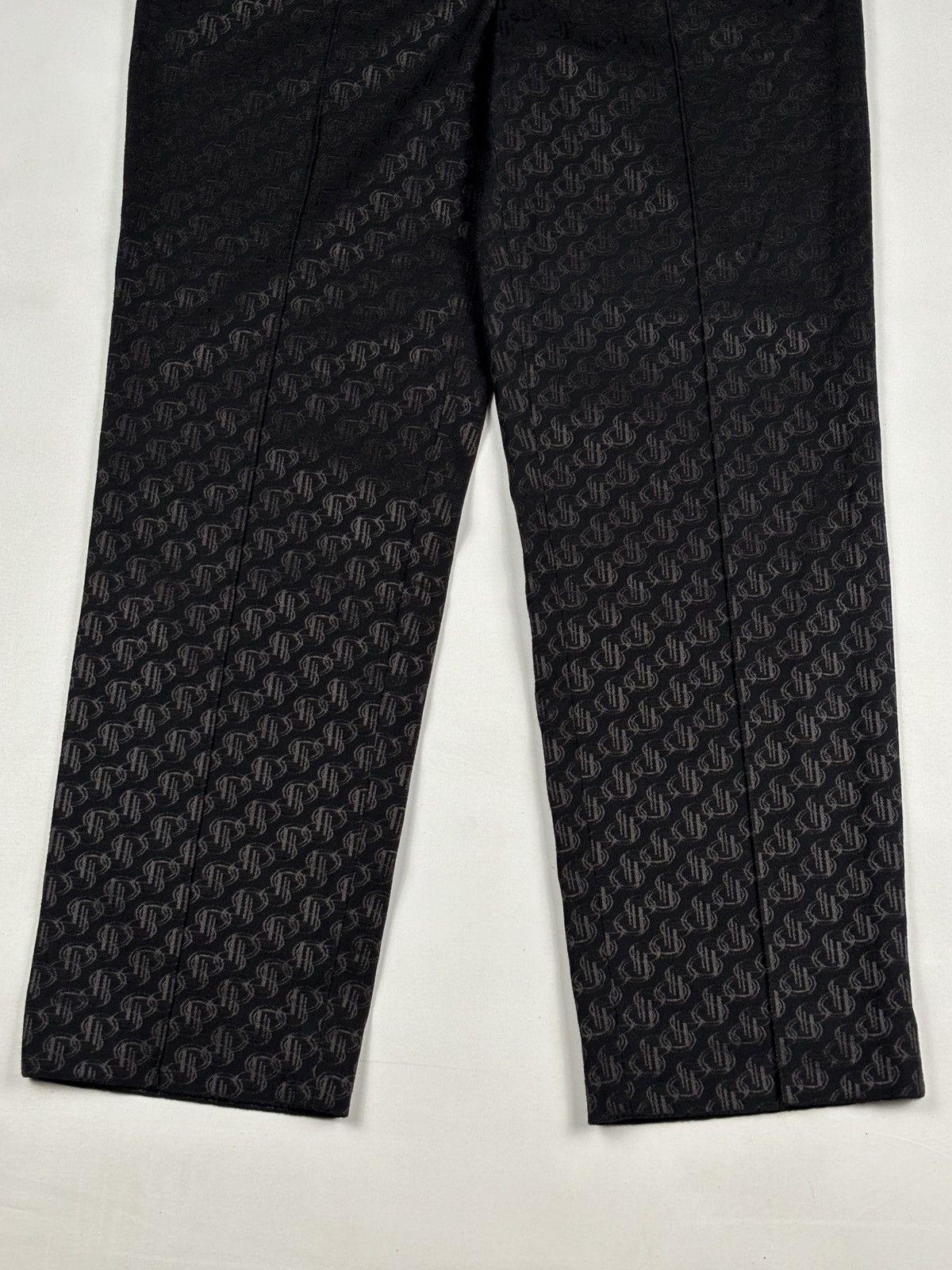 Gucci Tom Ford - 2000s Jacquard Pattern Trousers Size US 29 - 3 Thumbnail
