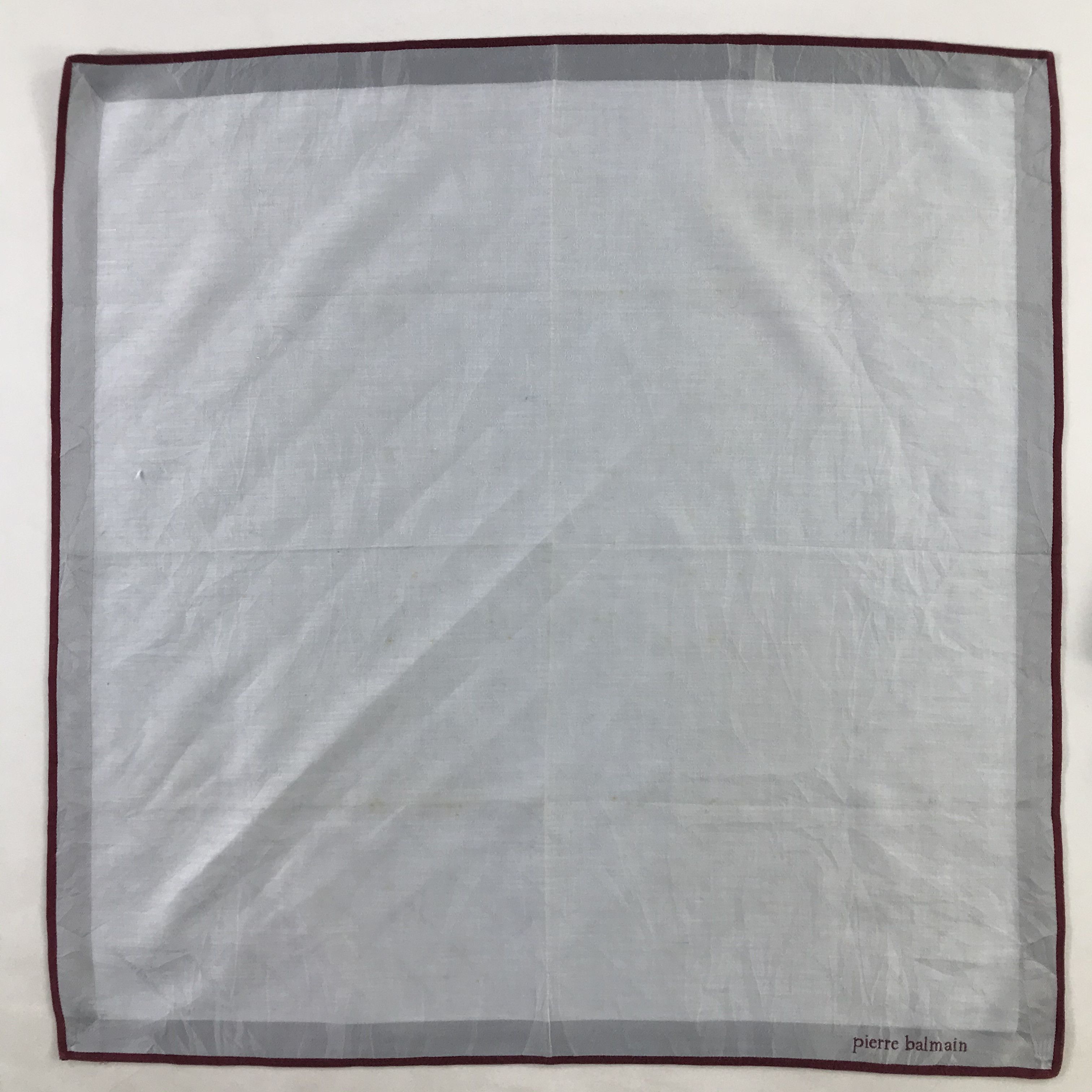 Pierre Balmain × Vintage Pierre Balmain Bandana / Handkerchief / Neckerchief - S1045 Size ONE SIZE - 1 Thumbnail