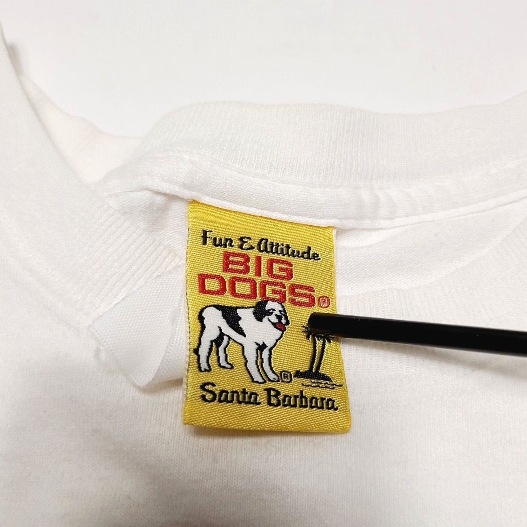 Big Dogs VINTAGE Big Dogs Graphic Tee Men 2XL White Short Sleeve Crew Neck Rested And Ready 2004 T-Shirt Mens Size US XXL / EU 58 / 5 - 6 Thumbnail