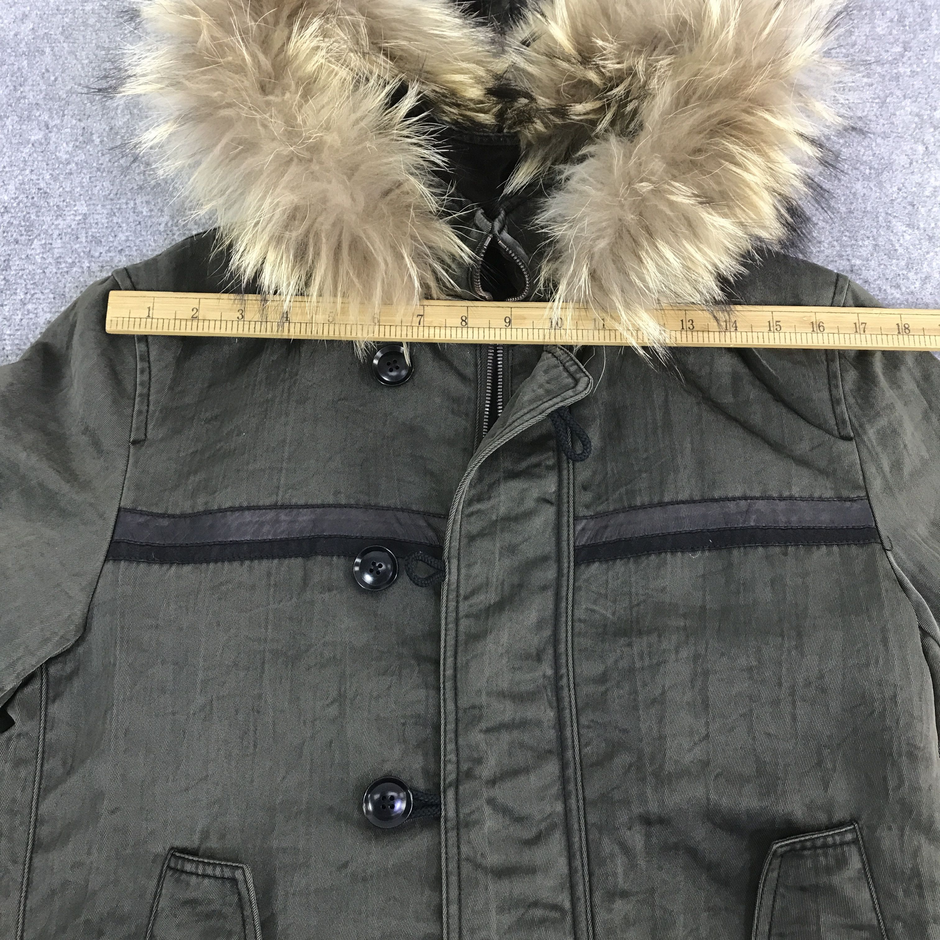 ABAHOUSE ABAHOUSE EXCELLED FUR HOODIE BOMBER JACKET K124B14 Size US M / EU 48-50 / 2 - 5 Thumbnail