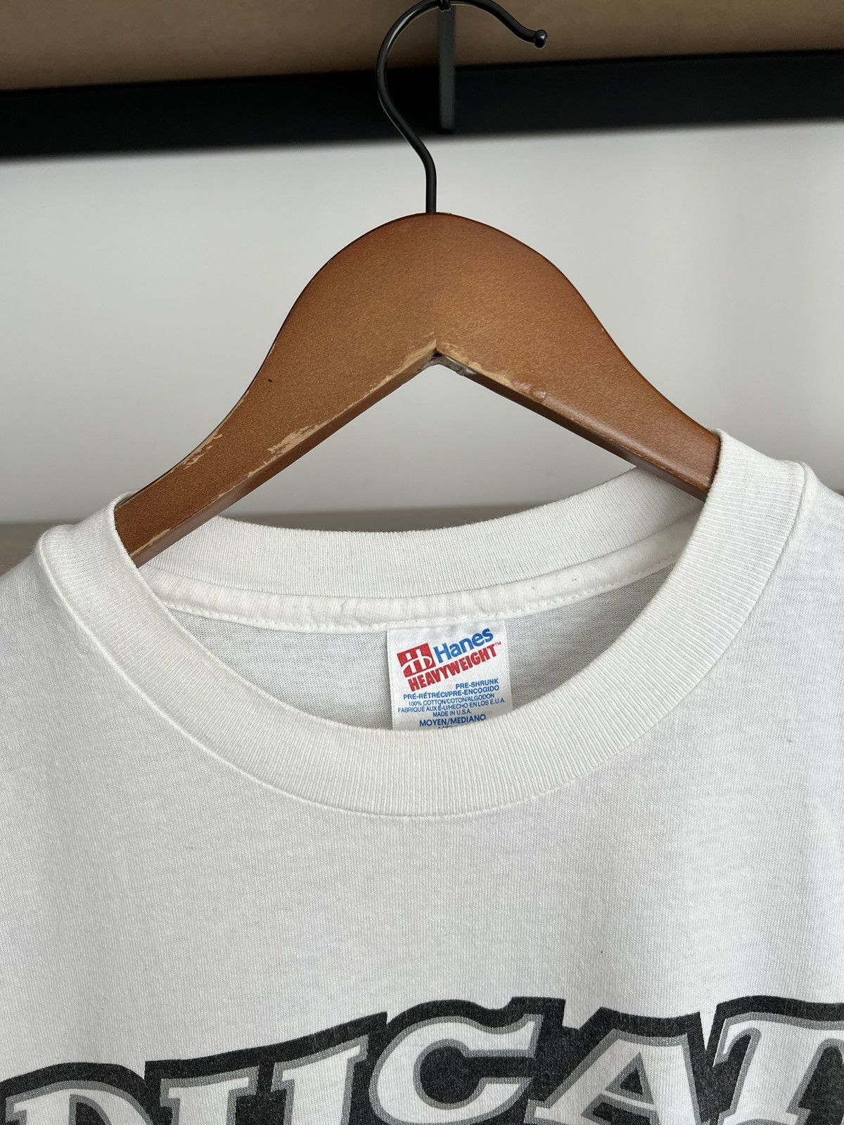 Ducati Vintage 90s Ducati 851 Moto Racing Promo White T-shirt Size US M / EU 48-50 / 2 - 10 Thumbnail