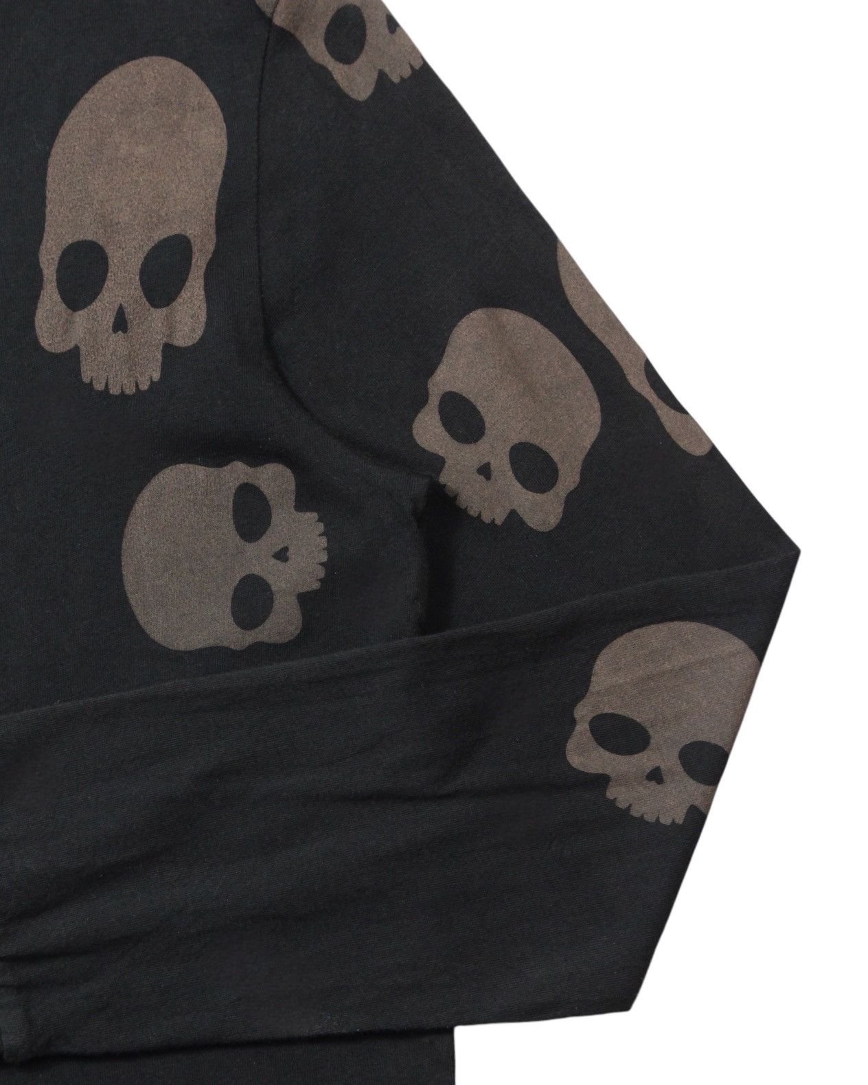 Japanese Brand HYDROGEN ARMY SKULL LONG SLEEVE Size US XL / EU 56 / 4 - 3 Thumbnail