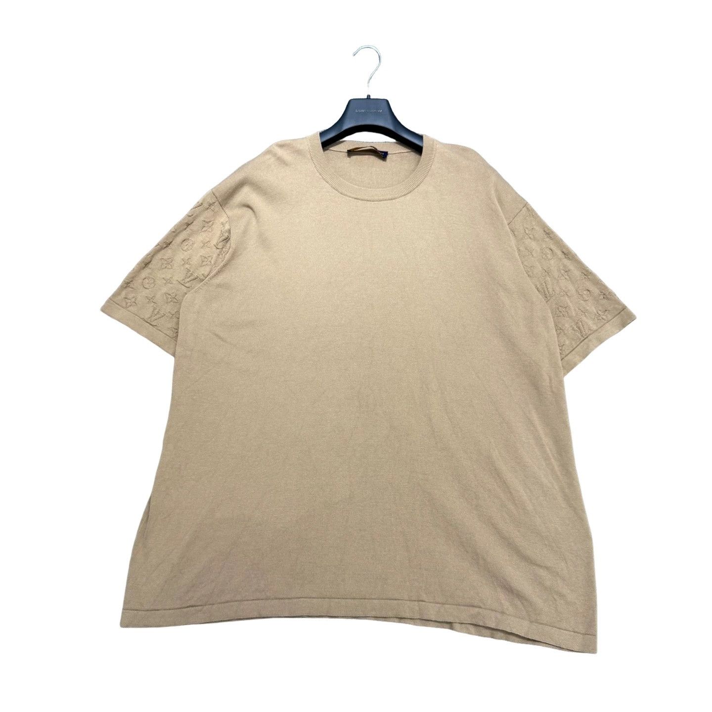 Louis Vuitton Louis Vuitton Embossed Monogram Knit T-Shirt US XL Size US XL / EU 56 / 4 - 1 Thumbnail