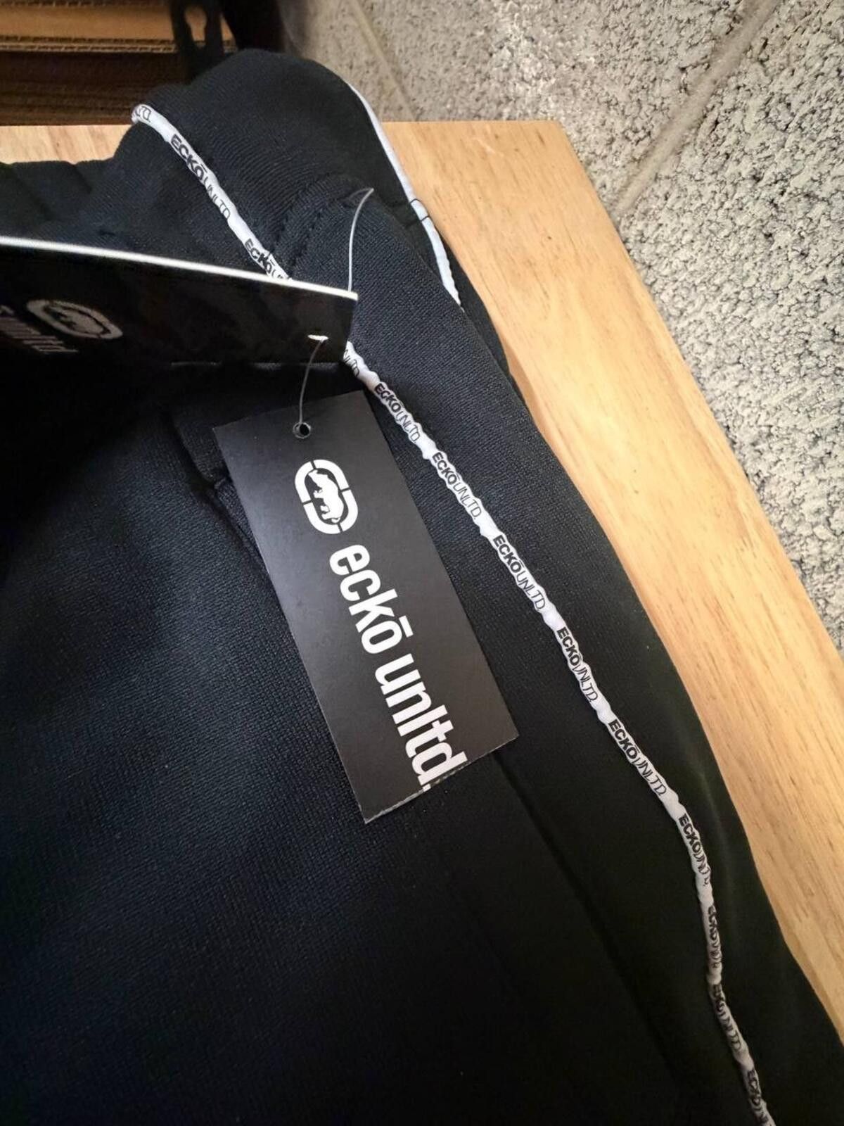 Ecko Unltd. 2020s Ecko Unltd Black Jogger Sweatpants Medium Streetwear Size US 32 / EU 48 - 5 Thumbnail