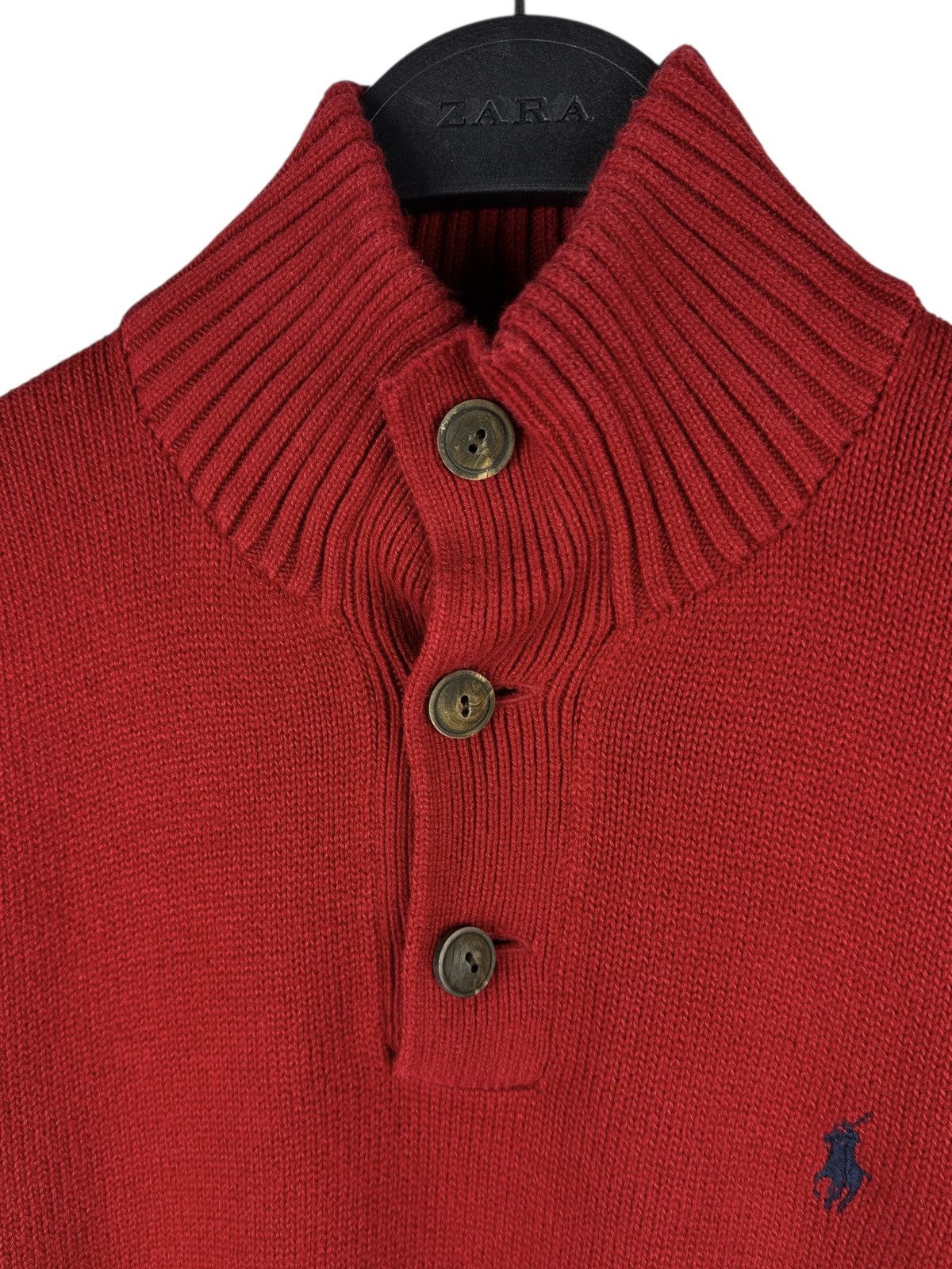 Polo Ralph Lauren Polo Ralph Lauren High Neck Knit Sweater Old Money Style Size US M / EU 48-50 / 2 - 4 Thumbnail