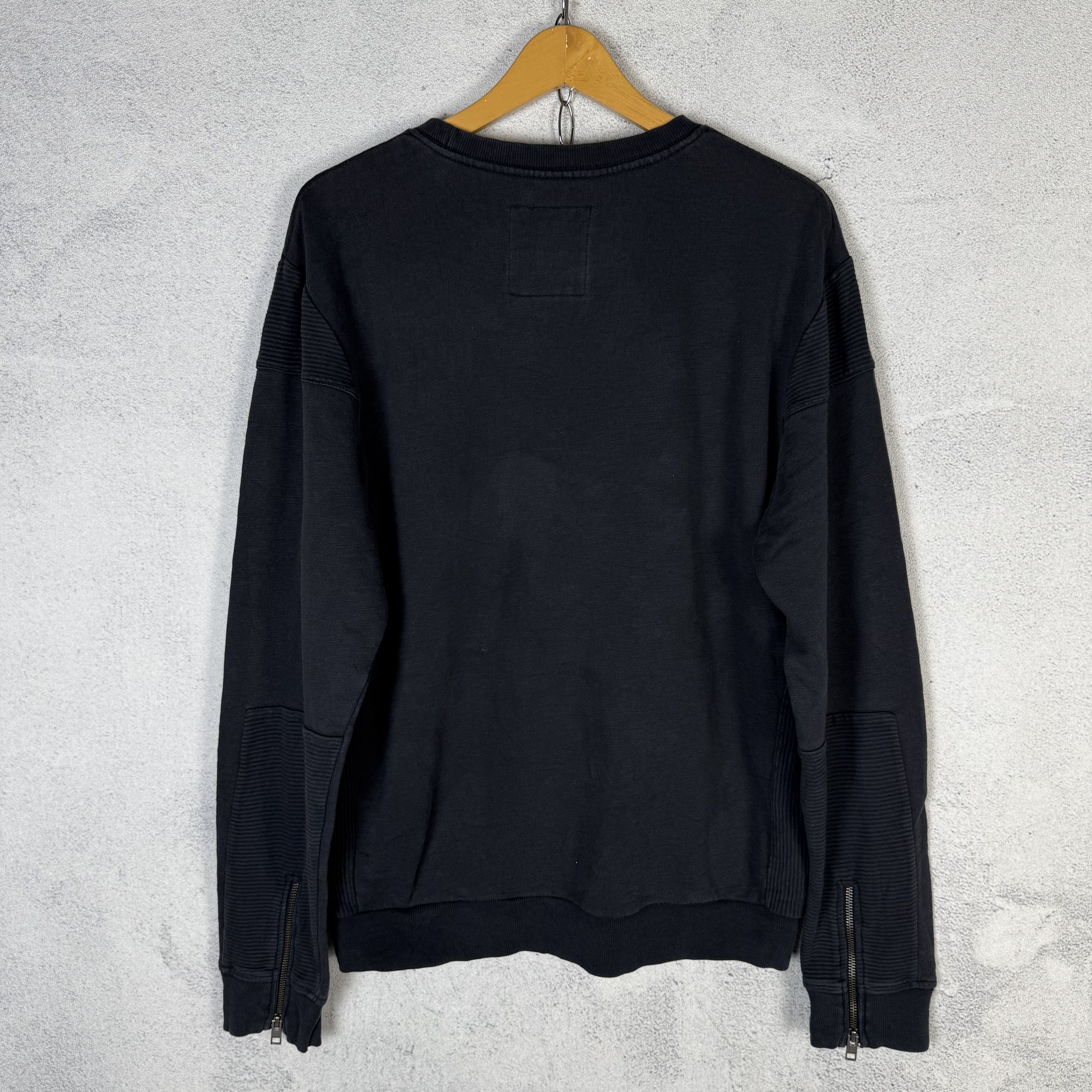 Allsaints Allsaints Washed Sweatshirt Crewneck Size US L / EU 52-54 / 3 - 2 Thumbnail