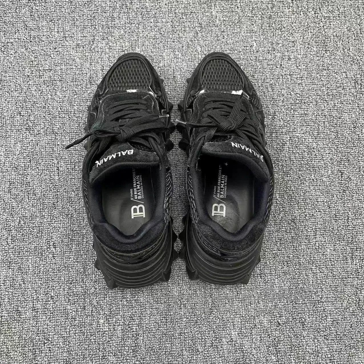 Balmain Balmain B-East 2023 Black Dad Sneakers. Size US 6 / EU 39 - 3 Thumbnail