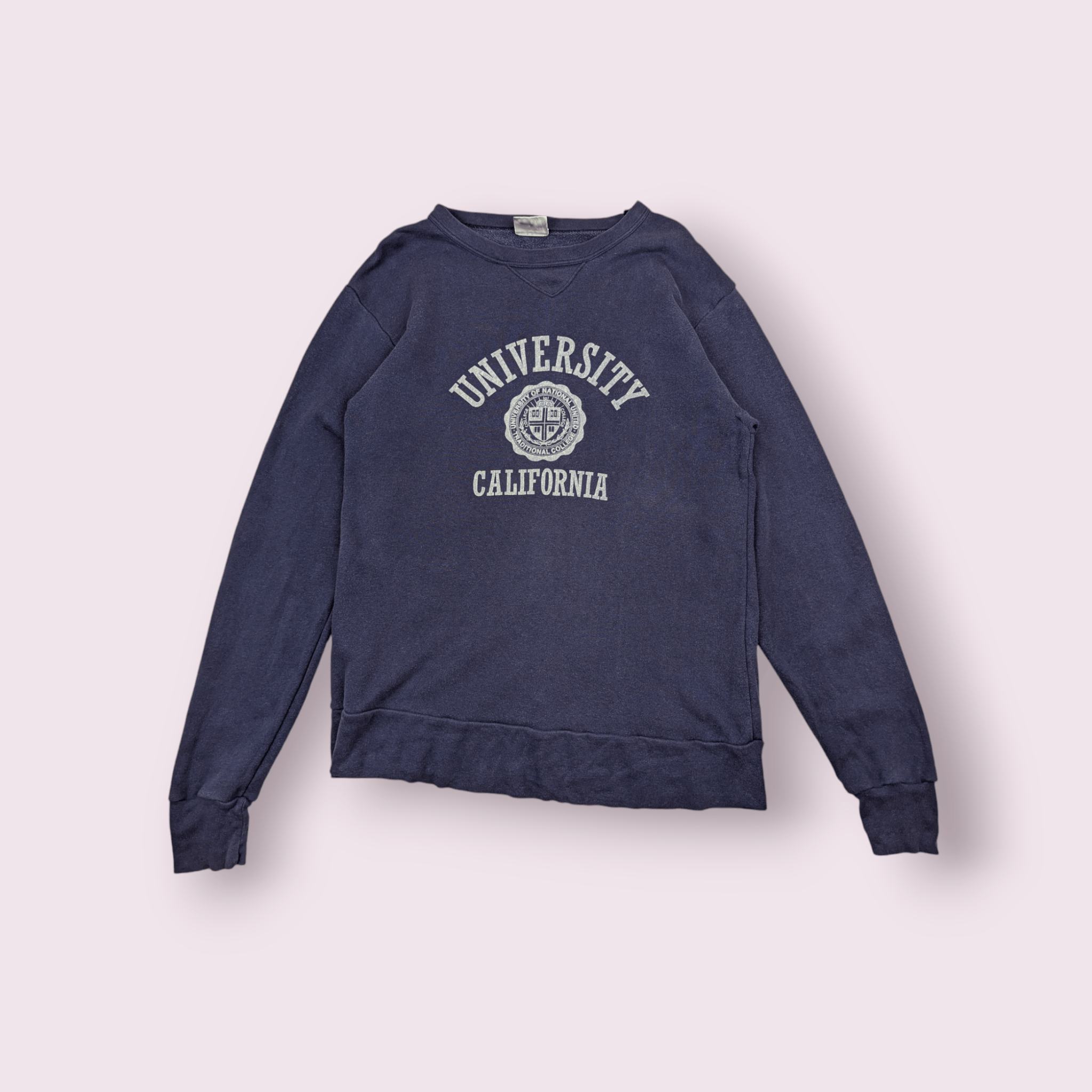 Japanese Brand × Vintage Vintage UNIVERSITY CALIFORNIA Jumper Sweatshirt Size S / US 4 / IT 40 - 1 Thumbnail