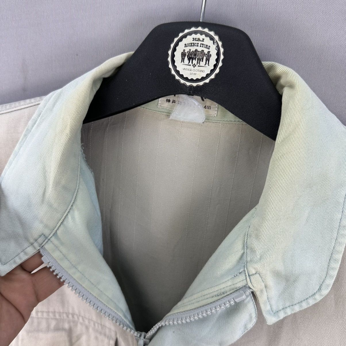 Uniform Wares Vintage Kawasaki Work Zipper Jacket Size US L / EU 52-54 / 3 - 8 Thumbnail