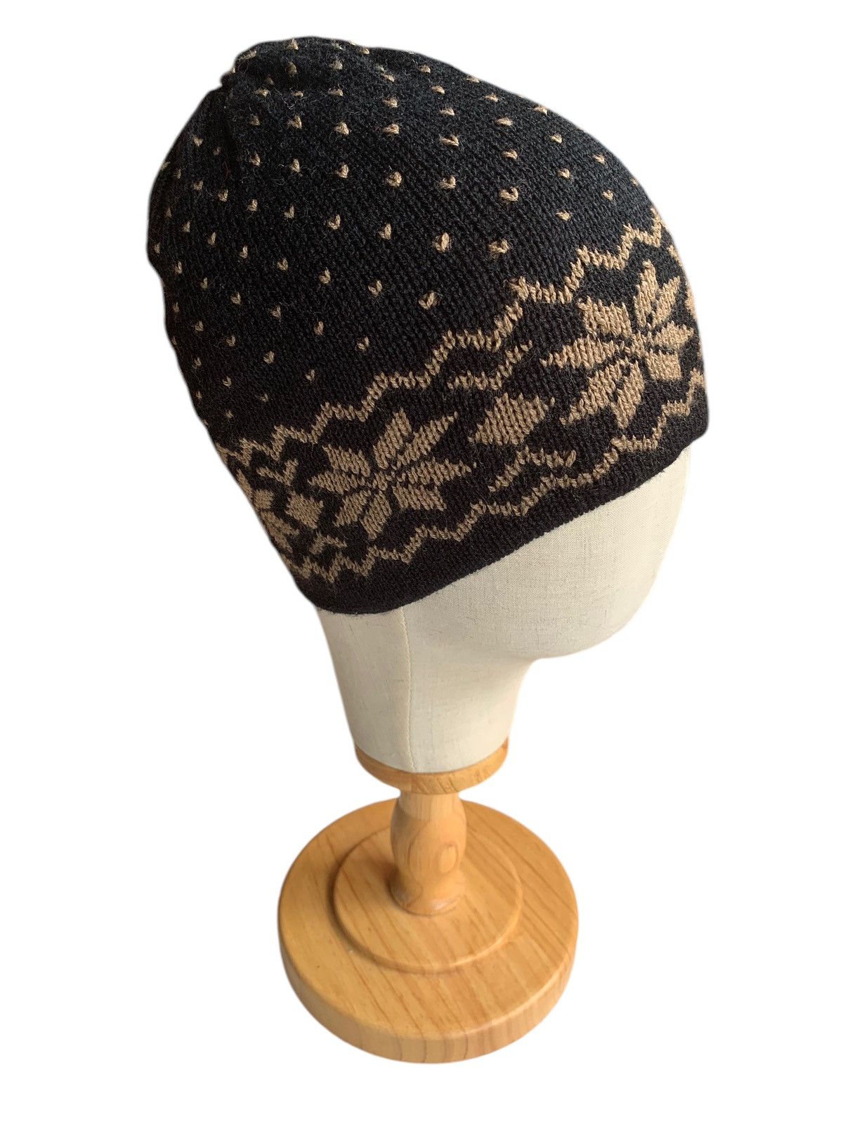 Japanese Brand × Kapital × Vintage Knitted Winter Sessions Reversible Nice Designe Beanie Hats Size ONE SIZE - 1 Thumbnail