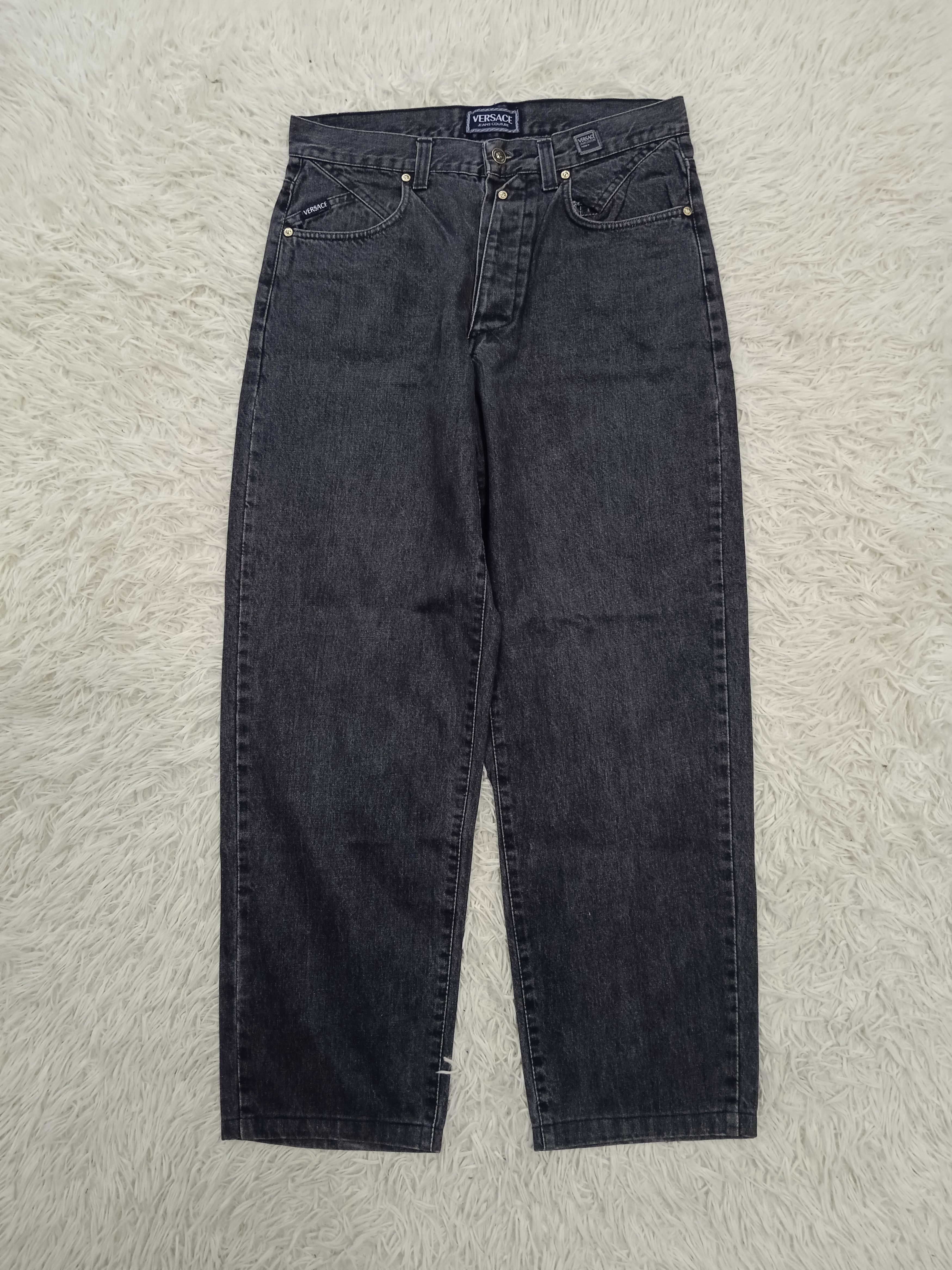 Versace Jeans Couture WIDE PANTS VERSACE Size US 33 - 1 Thumbnail