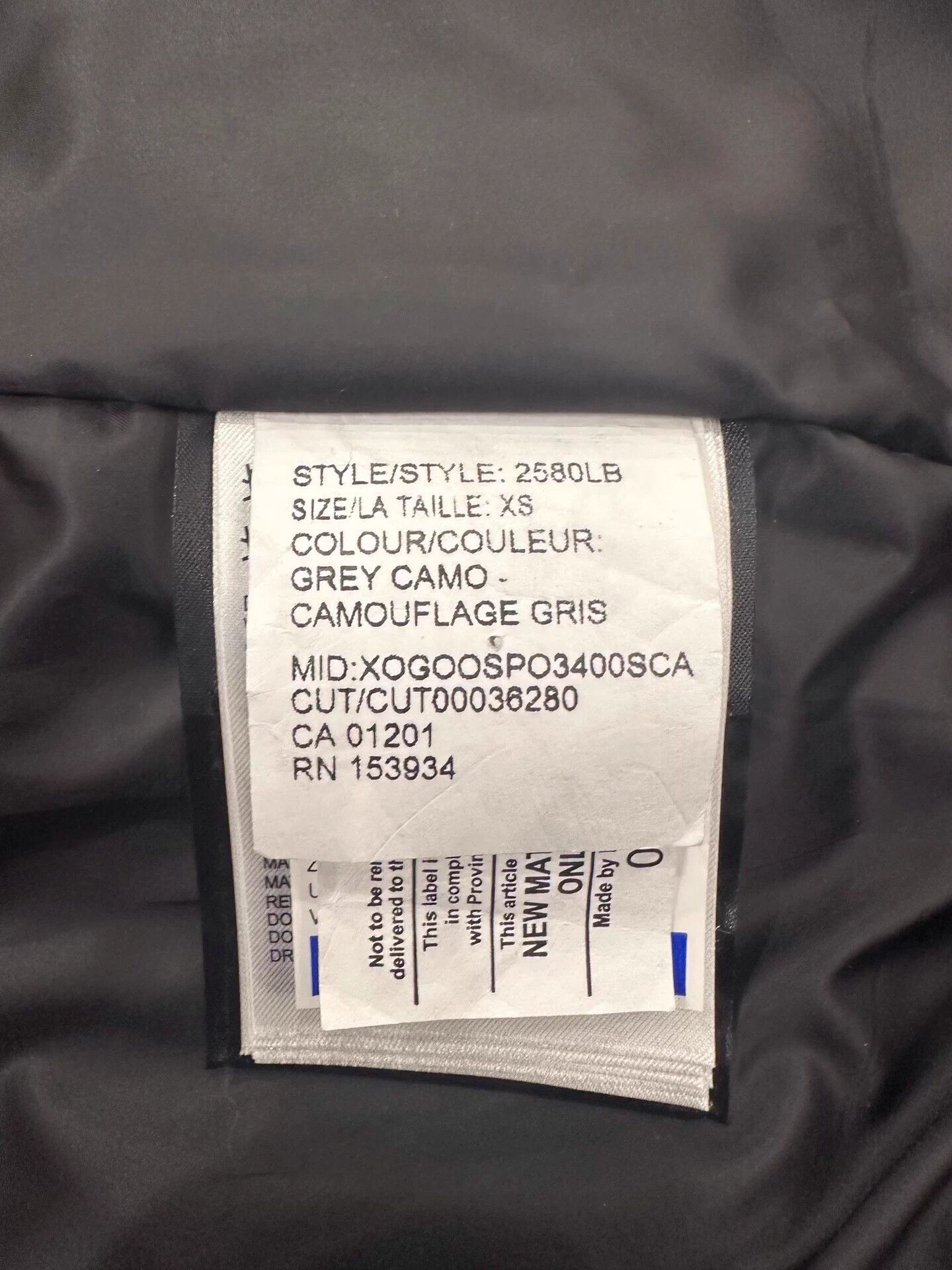 Canada Goose Canada Goose Rossclair women's gray/white camo parka XS Size XS / US 0-2 / IT 36-38 - 6 Thumbnail