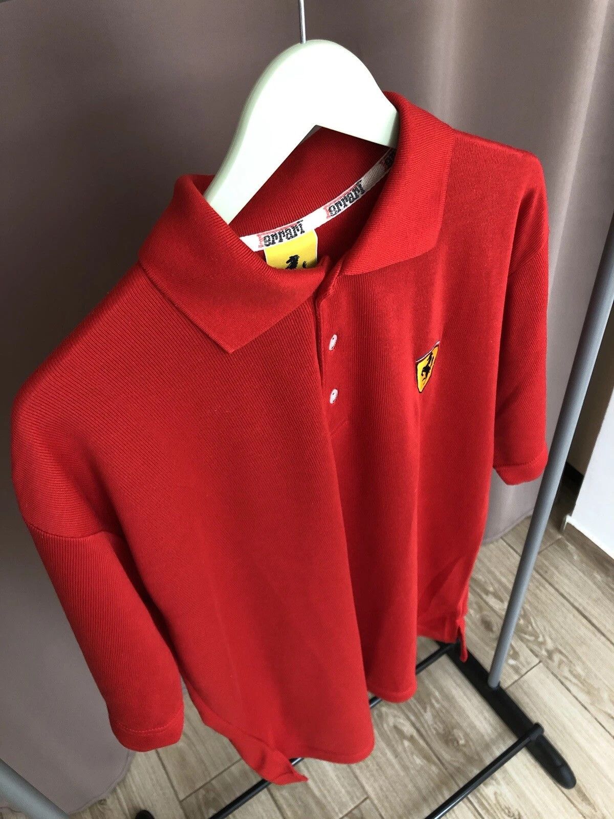 Ferrari F-1 Ferrari Racing 1996 Polo Shirt Mens Size L Vintage Size US L / EU 52-54 / 3 - 5 Thumbnail