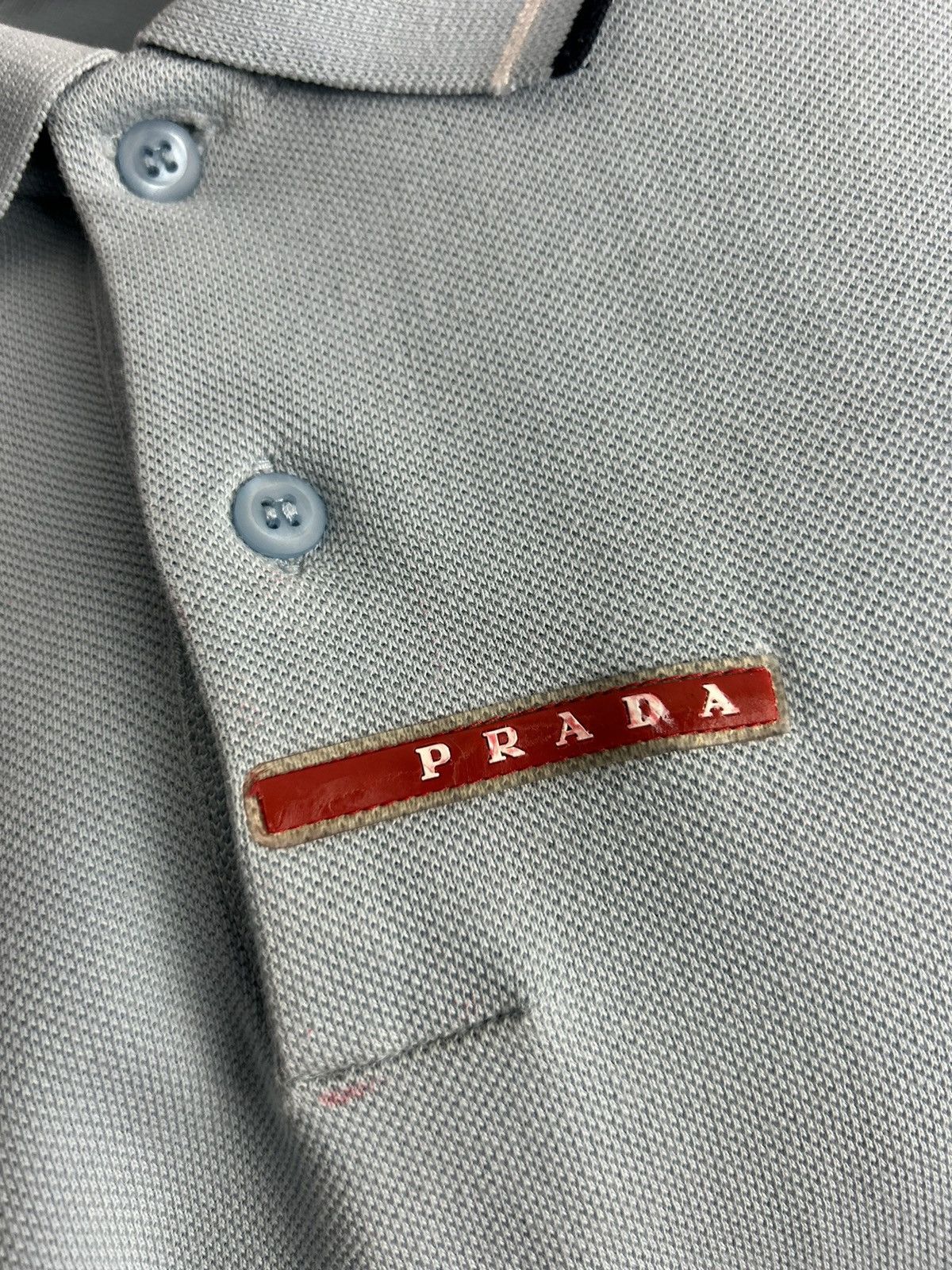 Prada Prada red tab polo shirt rare Size US S / EU 44-46 / 1 - 9 Thumbnail