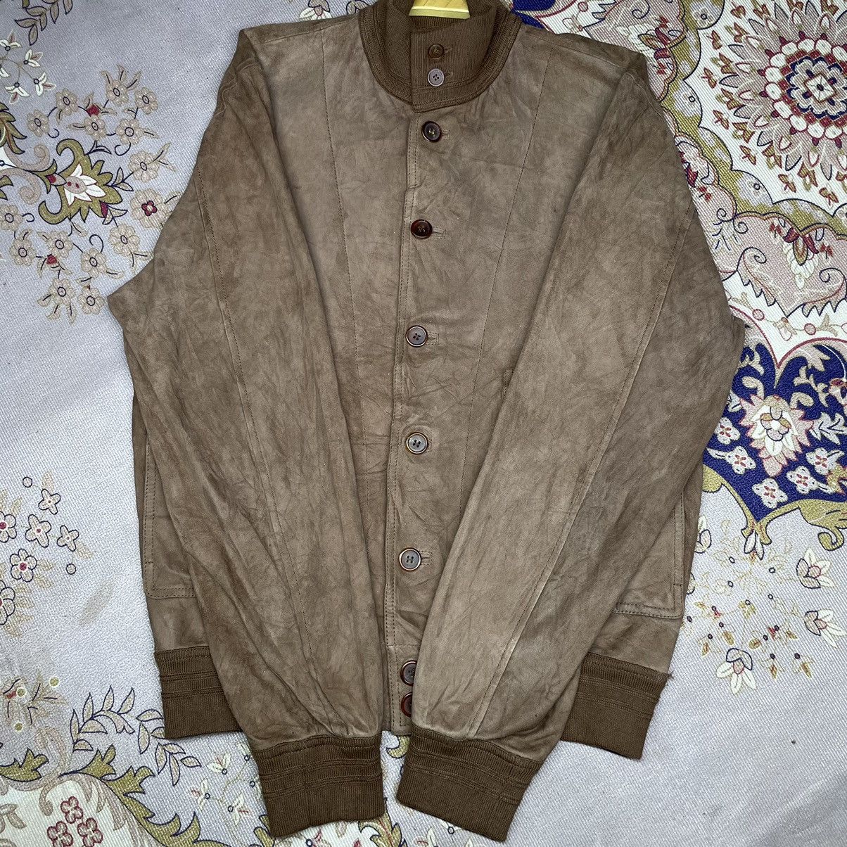 Valstar Valstar Valstarino Suede Leather Bomber Jackat Size US M / EU 48-50 / 2 - 9 Thumbnail