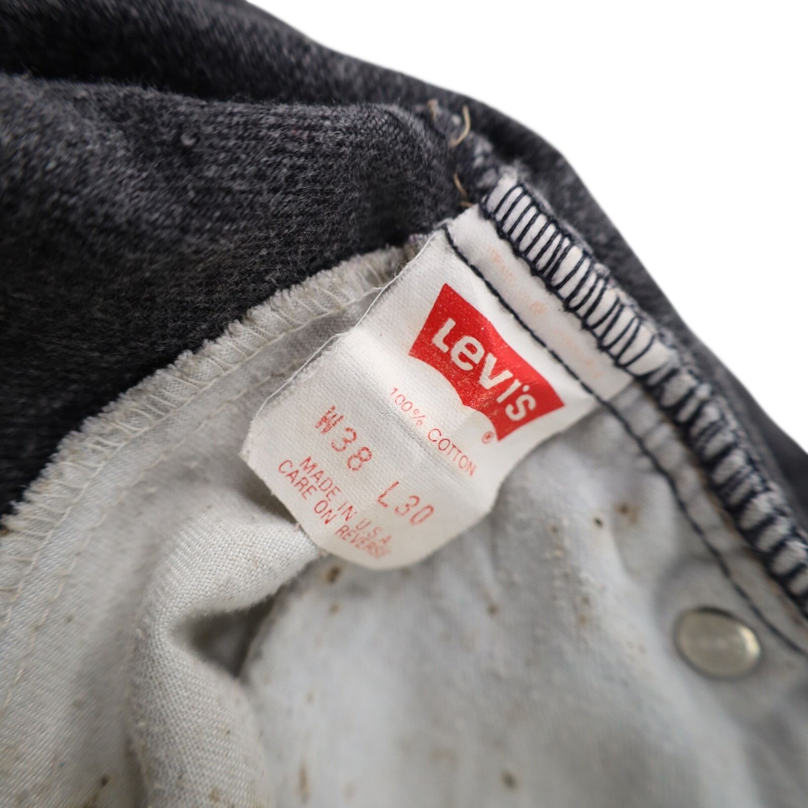 Levi's × Vintage Vintage Levis 550 Orange Tab Relaxed Fit Denim Jeans Size US 38 / EU 54 - 14 Thumbnail