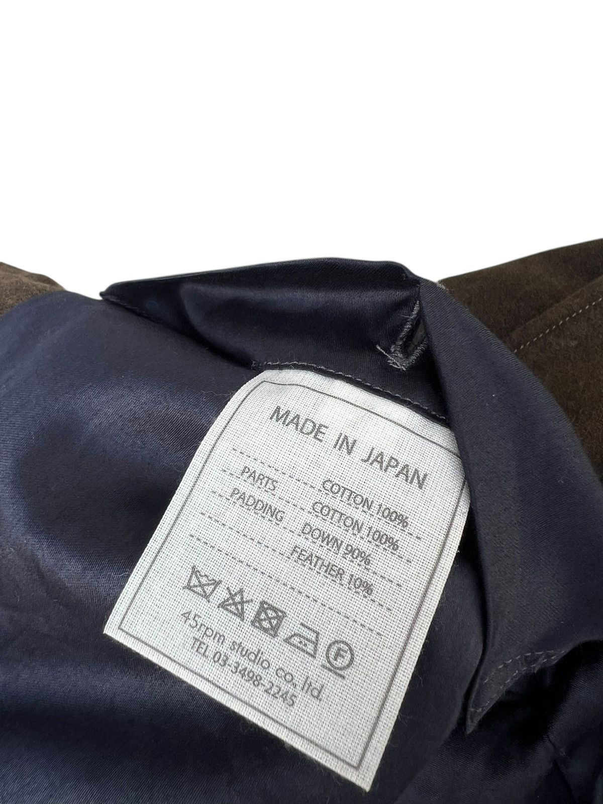 45rpm 45rpm Japan Suede Cotton Down Coat Cargo Jacket Size 2 Size US M / EU 48-50 / 2 - 13 Thumbnail