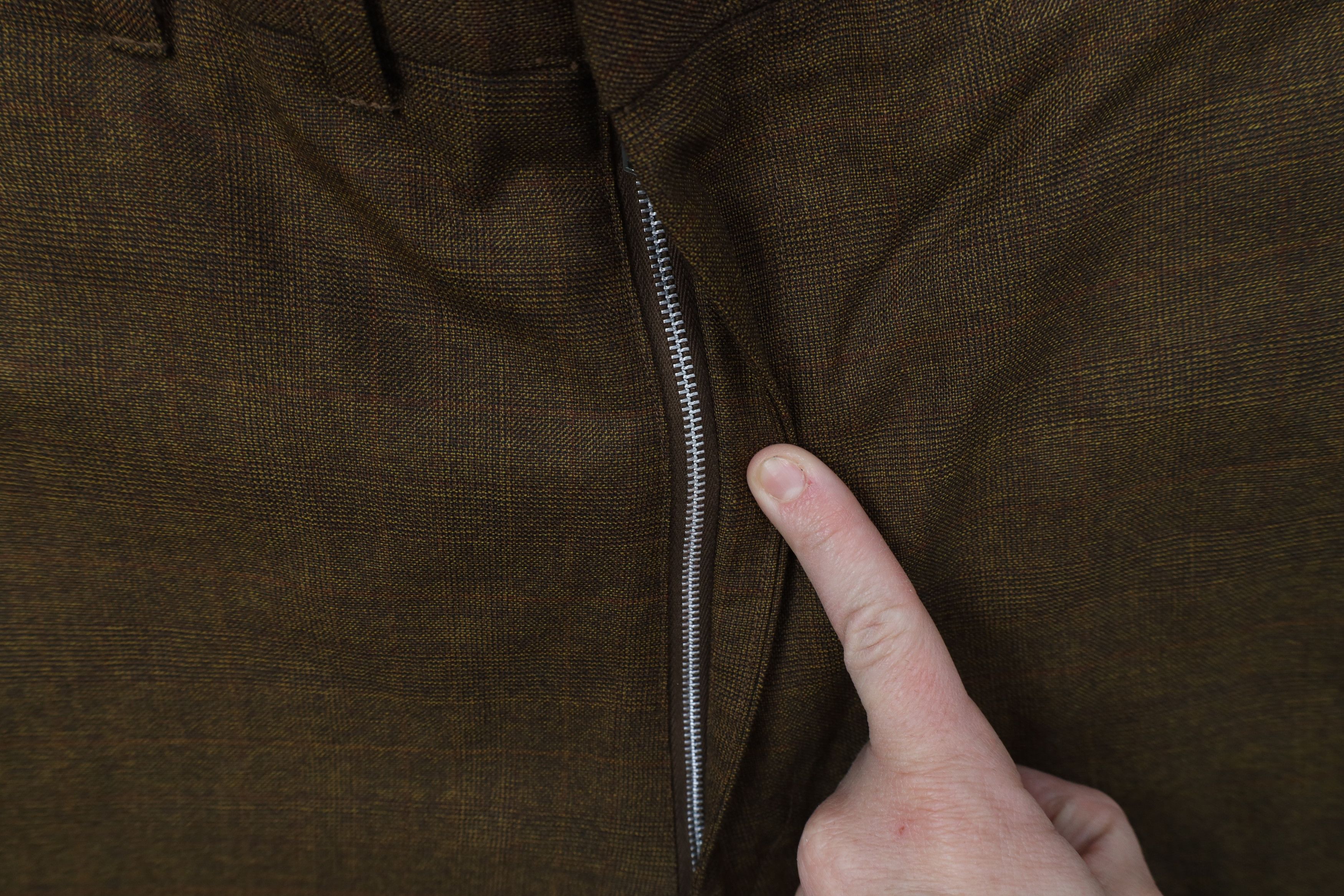 Vintage Vintage 70s Streetwear Wide Leg Chino Pants Trousers Plaid Size US 36 / EU 52 - 6 Thumbnail