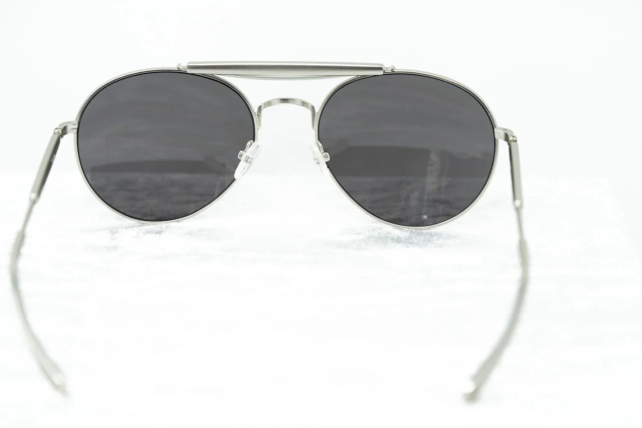 Yohji Yamamoto Yohji Yamamoto Sunglasses Round Silver and Grey Size ONE SIZE - 11 Thumbnail