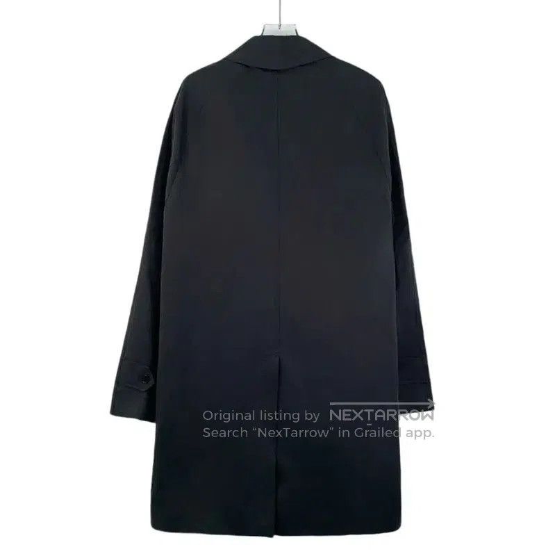 Burberry Burberry Black Cotton Men's Trench Coat. Size US XS / EU 42 / 0 - 2 Thumbnail