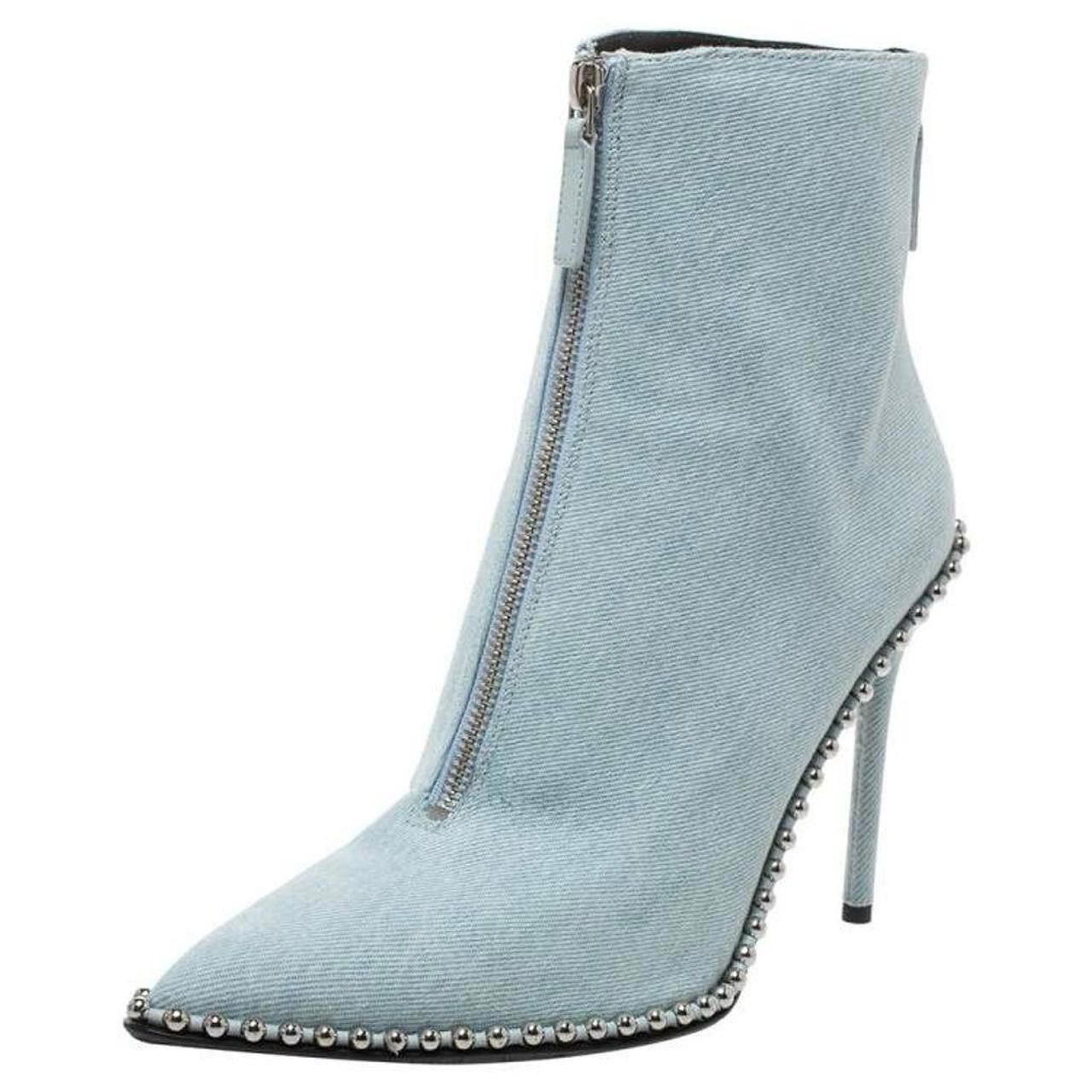Alexander Wang Alexander Wang Eri Studded Ankle Booties Size US 8 / IT 38 - 2 Thumbnail