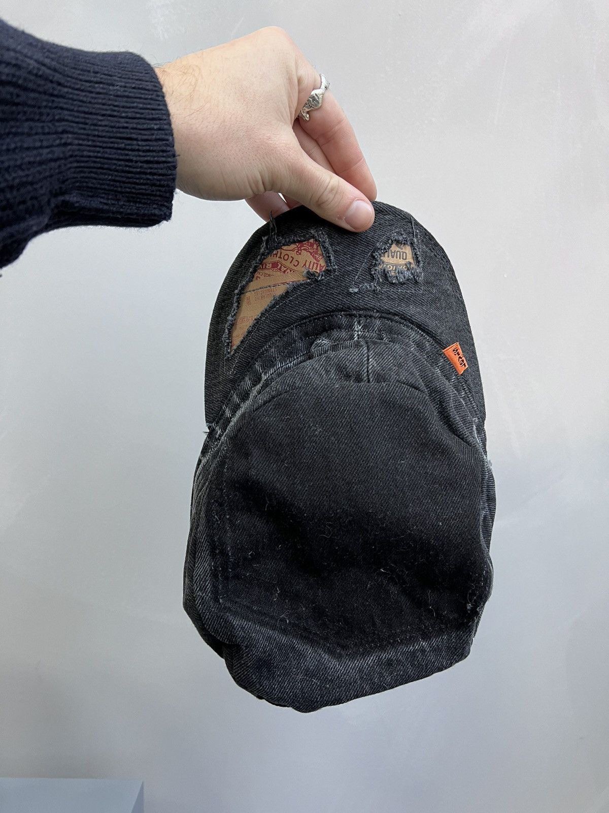 Levi's VINTAGE REWORKED PATCHWORK JUNYA WATANABE STYLE CAP HAT Size ONE SIZE - 9 Thumbnail