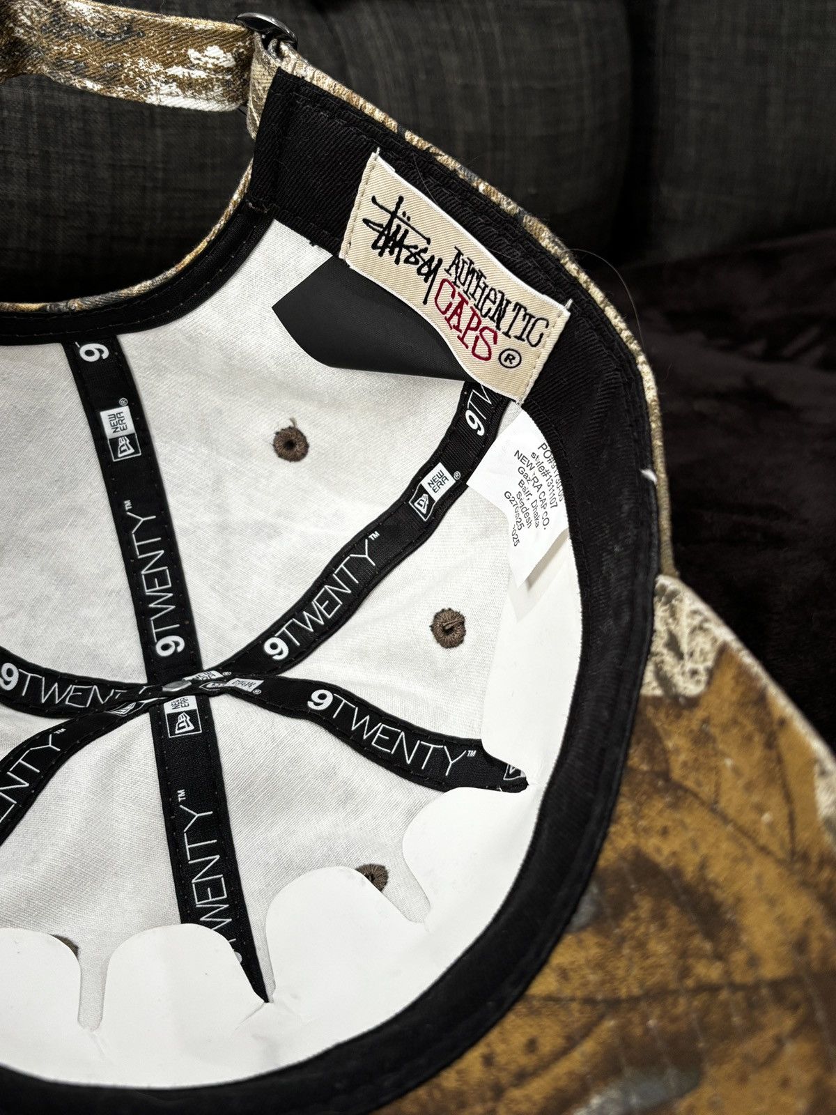 Stussy Stussy x New Era 9Twenty Basic Strapback 'Realtree' Size ONE SIZE - 4 Thumbnail