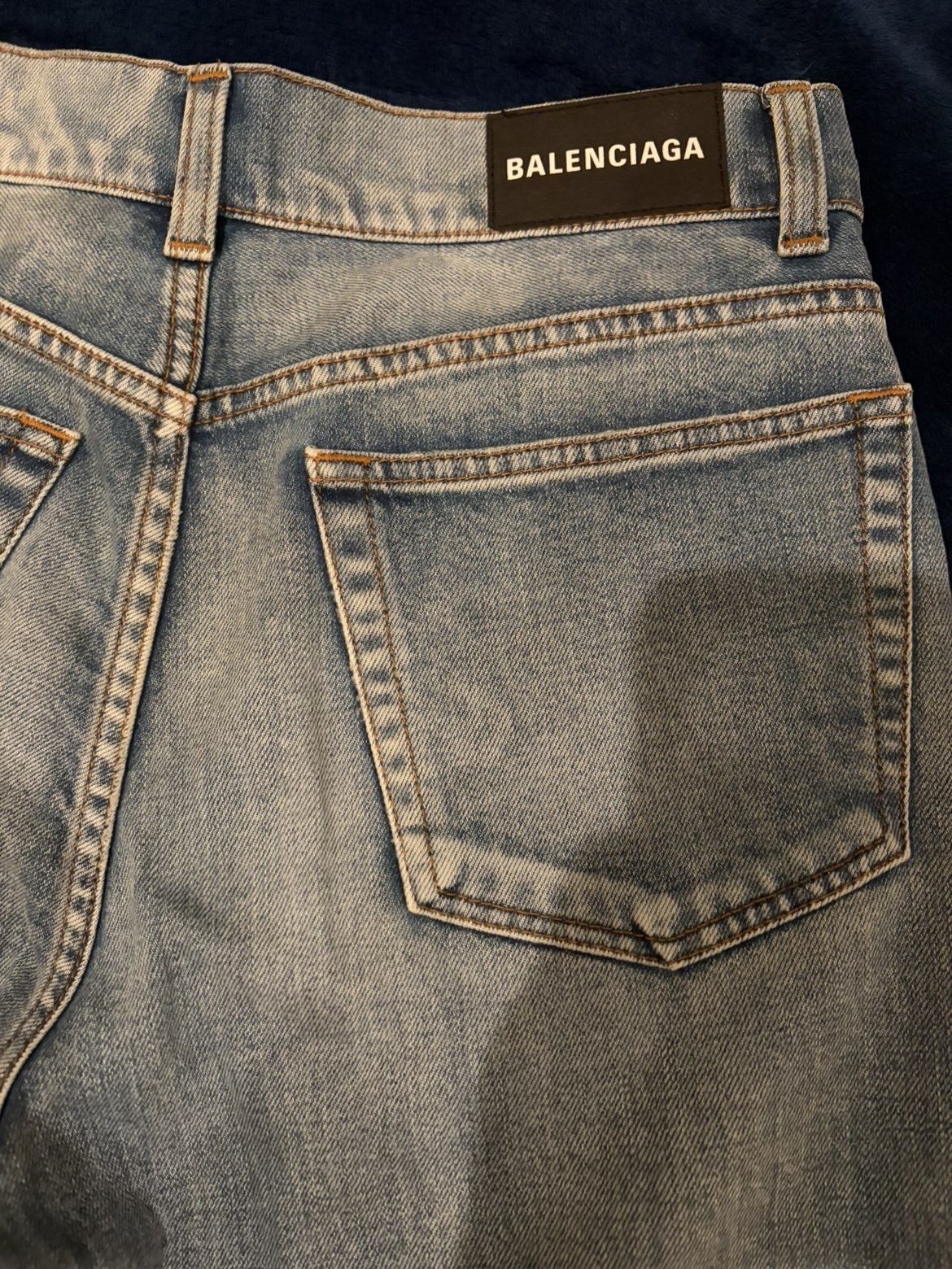 Balenciaga Balenciaga Japanese Denim Size US 29 - 2 Thumbnail