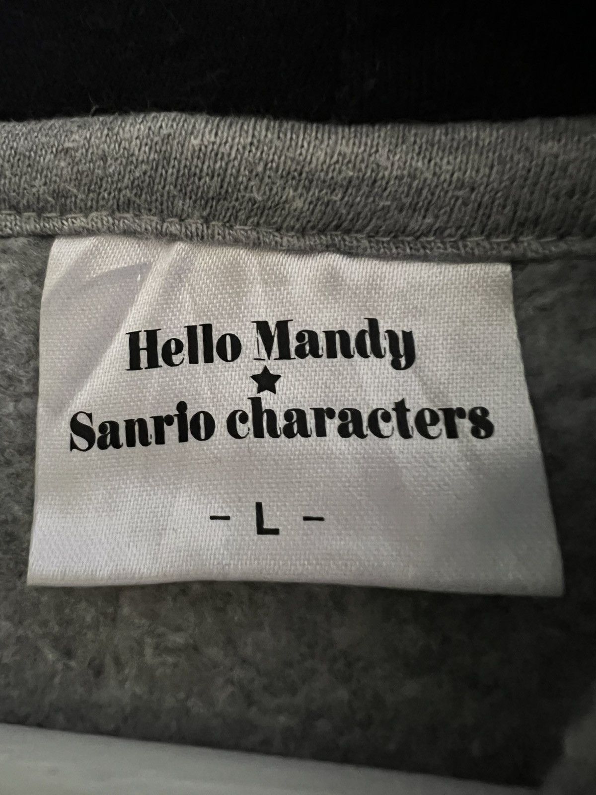 Japanese Brand Hello Mandy Hoodie Japanese Archive Streetwear Pullover Size US L / EU 52-54 / 3 - 7 Thumbnail