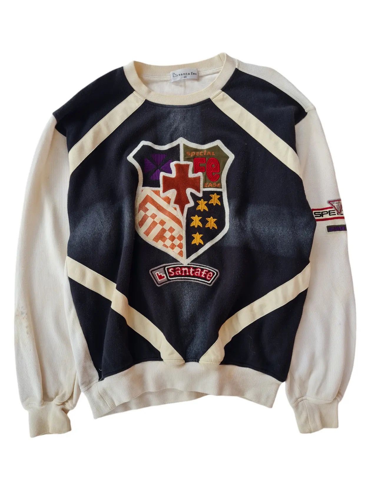 Vintage Vintage Santa Fe Sweatshirt Big Logo Size US L / EU 52-54 / 3 - 1 Thumbnail