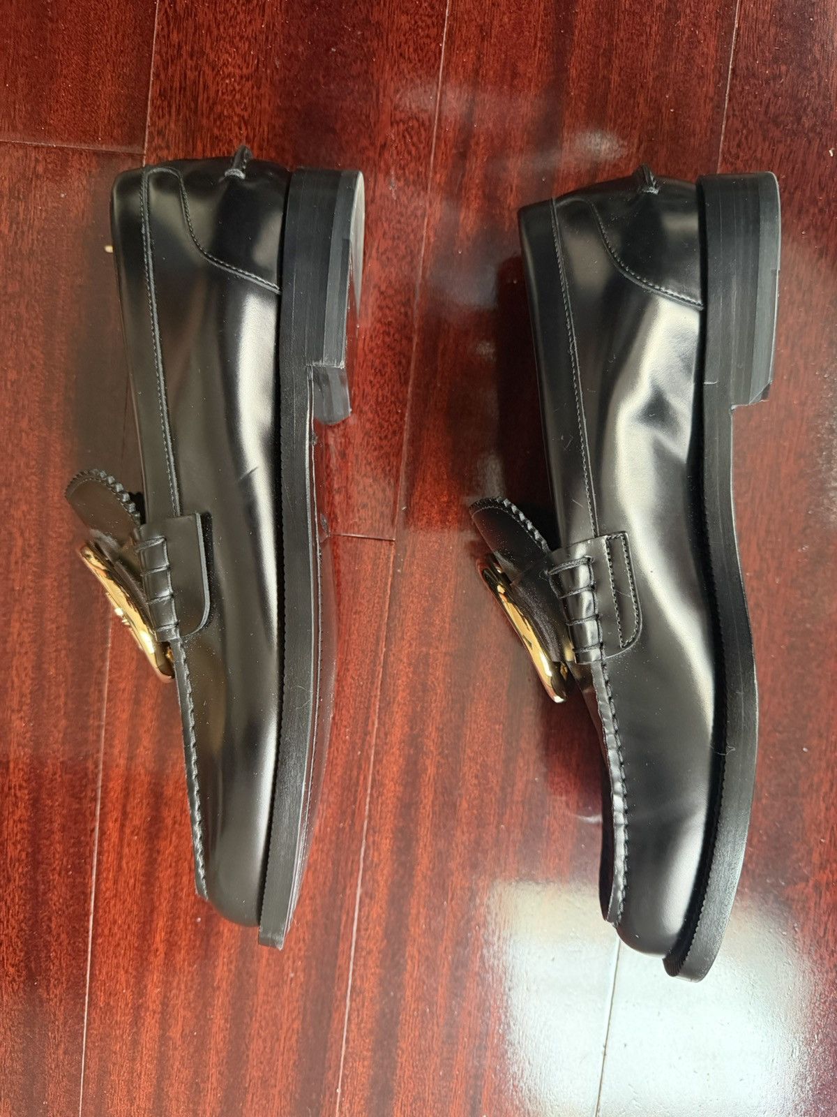 Burberry Burberry Black TB Emile Loafers Size US 9 / EU 42 - 3 Thumbnail