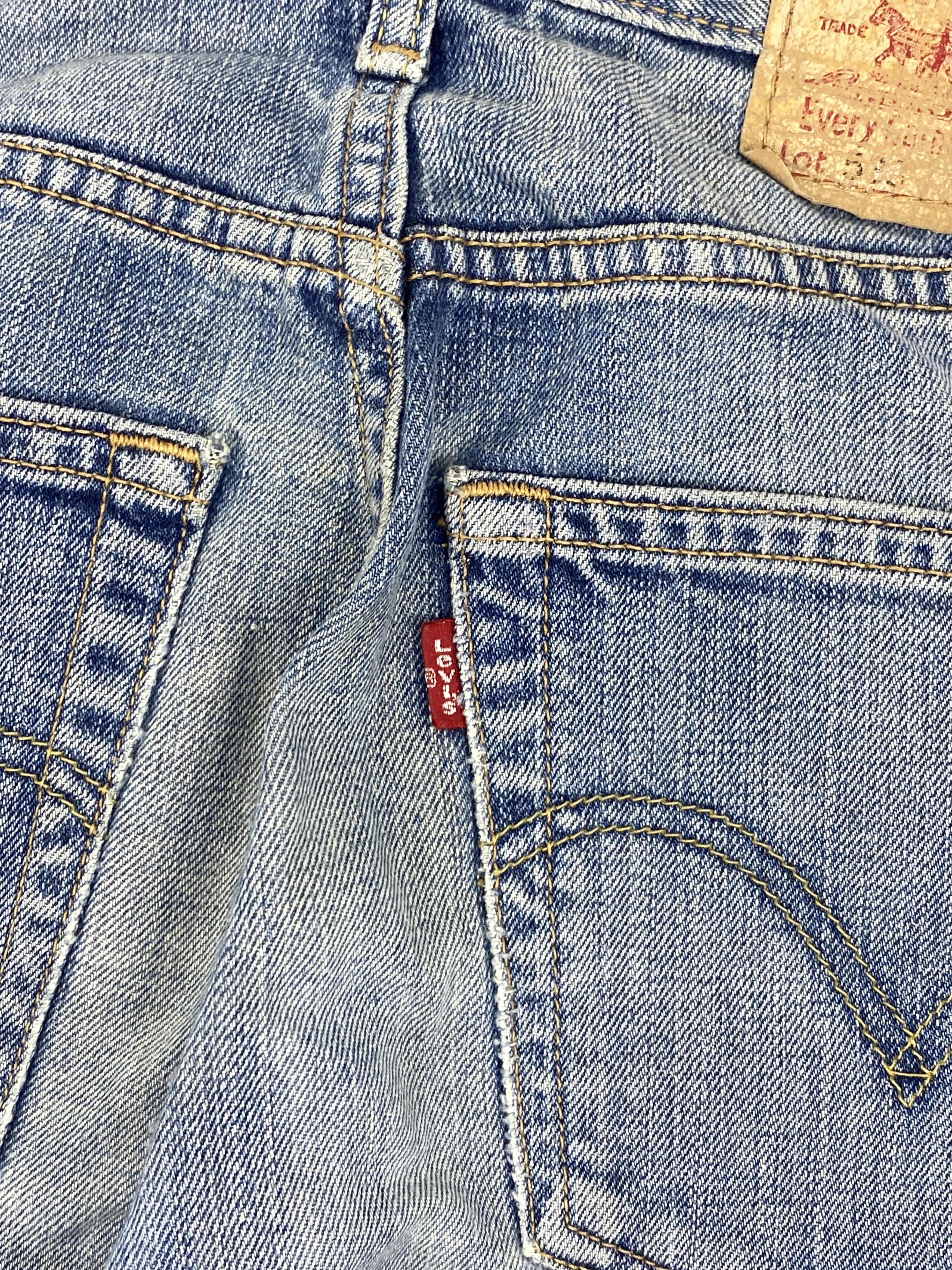 Levi's Vintage Levis 533 Faded Blue Jeans DP2823 Size US 30 / EU 46 - 6 Thumbnail
