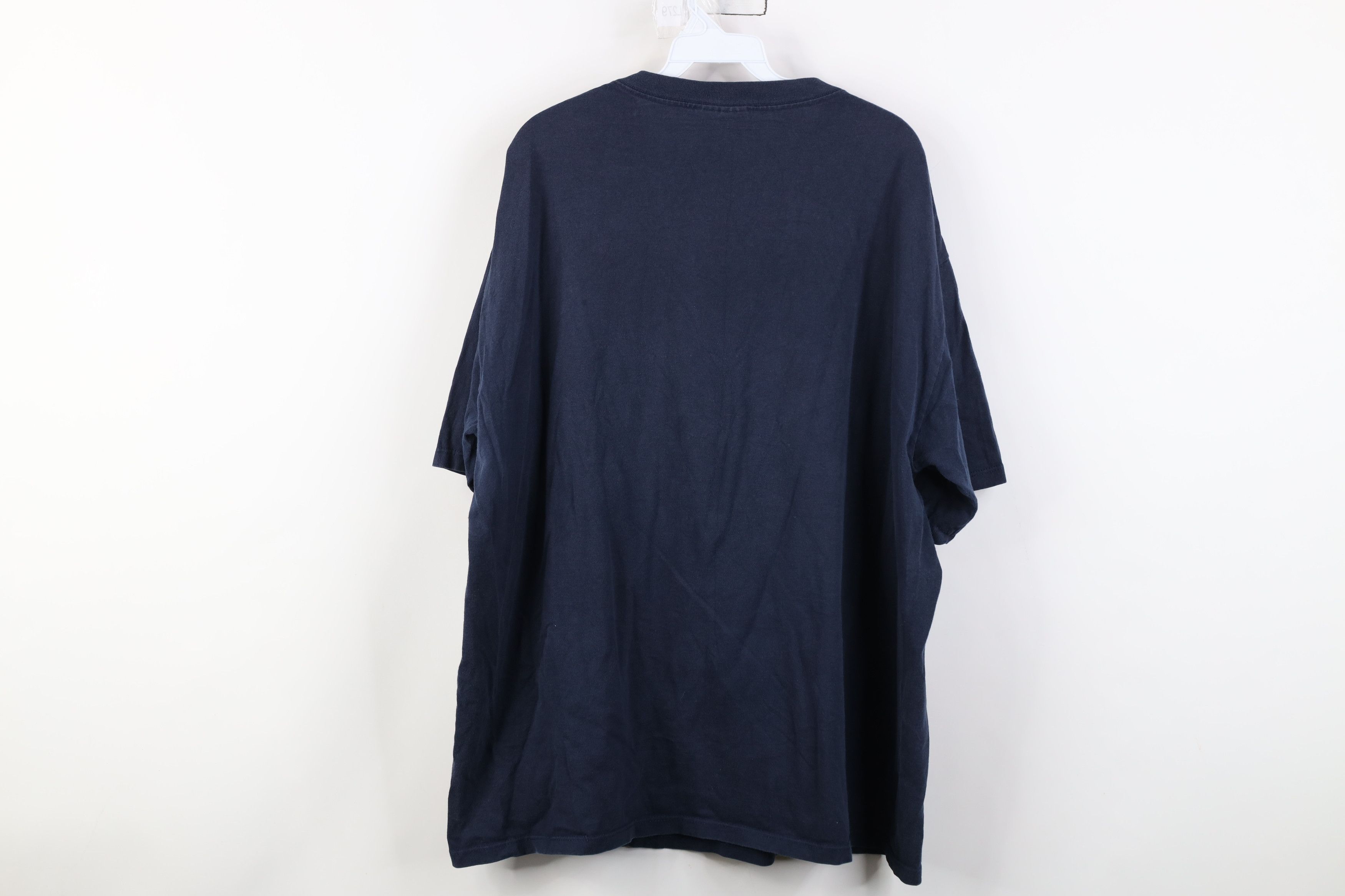 K-Swiss Vintage 90s K Swiss Classics Spell Out Box Logo T-Shirt Blue Size US XXL / EU 58 / 5 - 13 Thumbnail