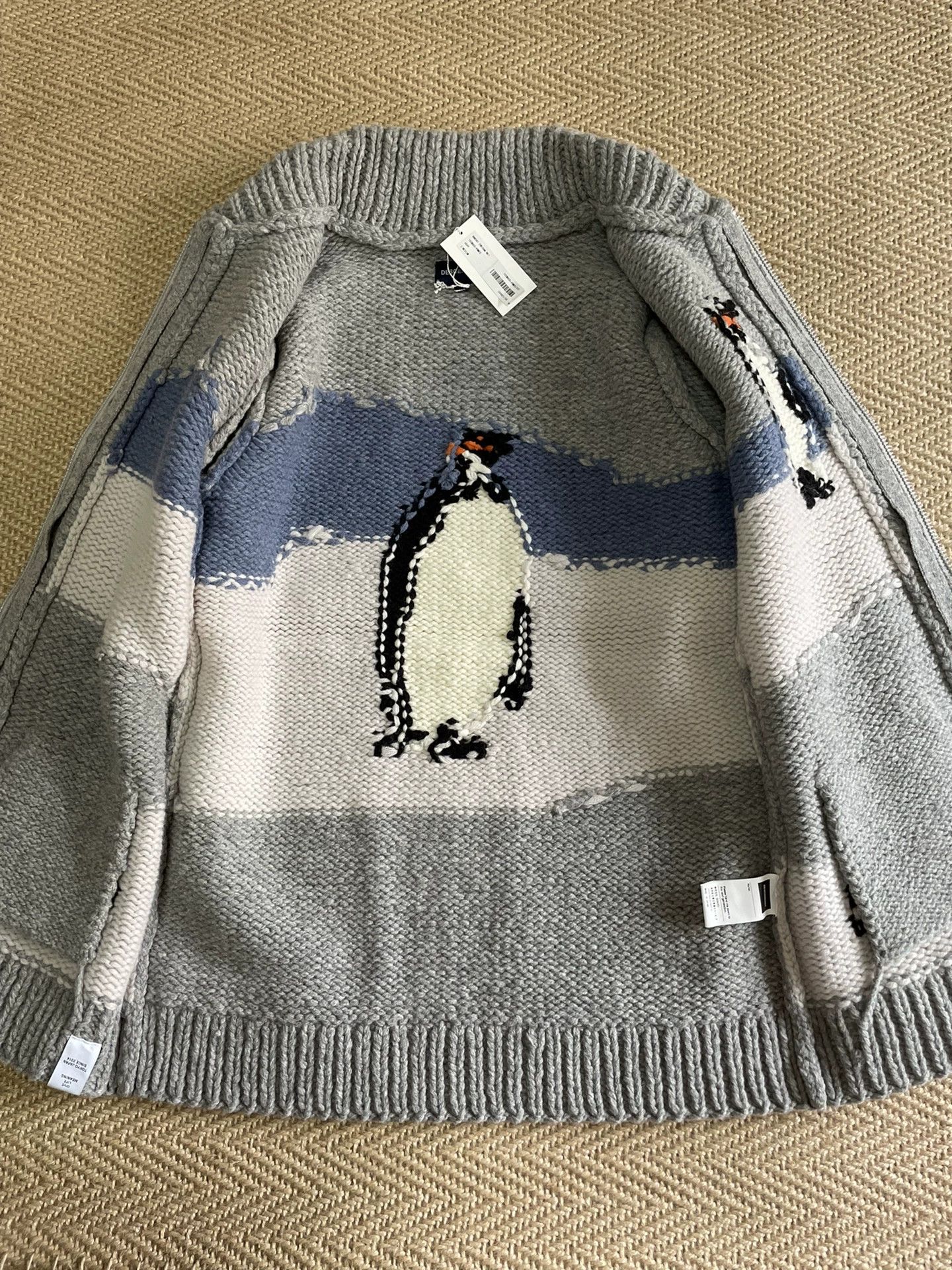 Descendant DESCENDANT MANCHOT COWICHAN Penguin Knit 18AW 2 New w/tags Size US M / EU 48-50 / 2 - 5 Thumbnail