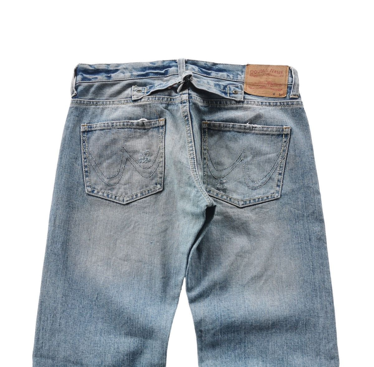 Japanese Brand Double Name Jeans Size US 31 - 5 Thumbnail
