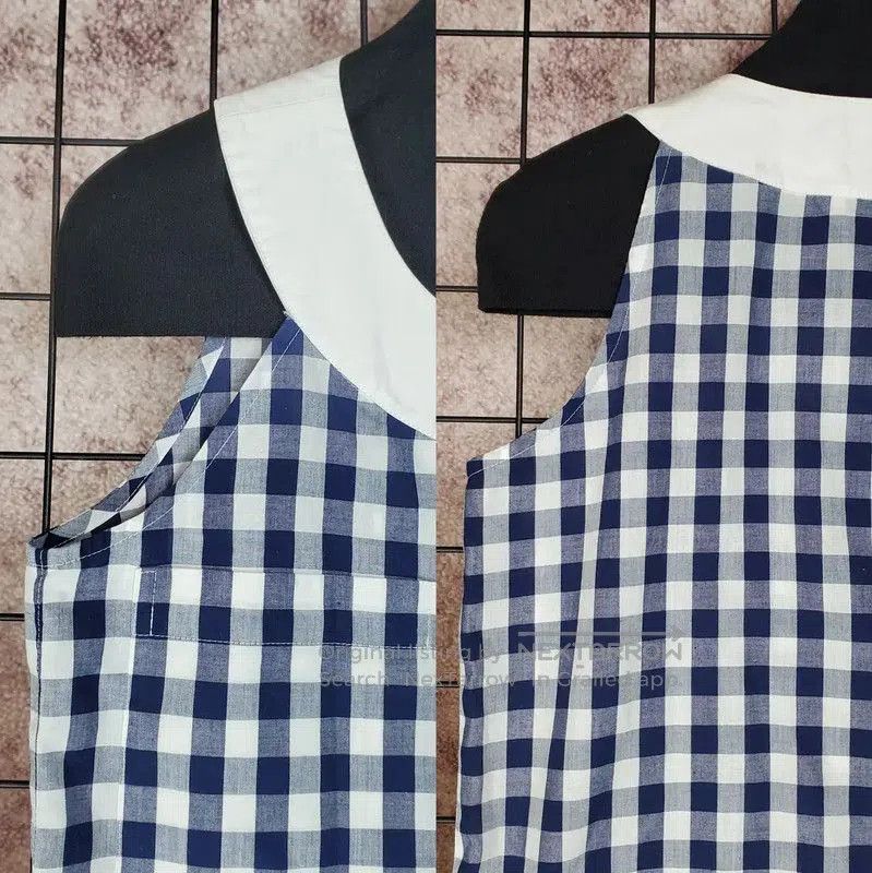 Dior Dior Summer Blue Check Cotton T. Size M / US 6-8 / IT 42-44 - 5 Thumbnail