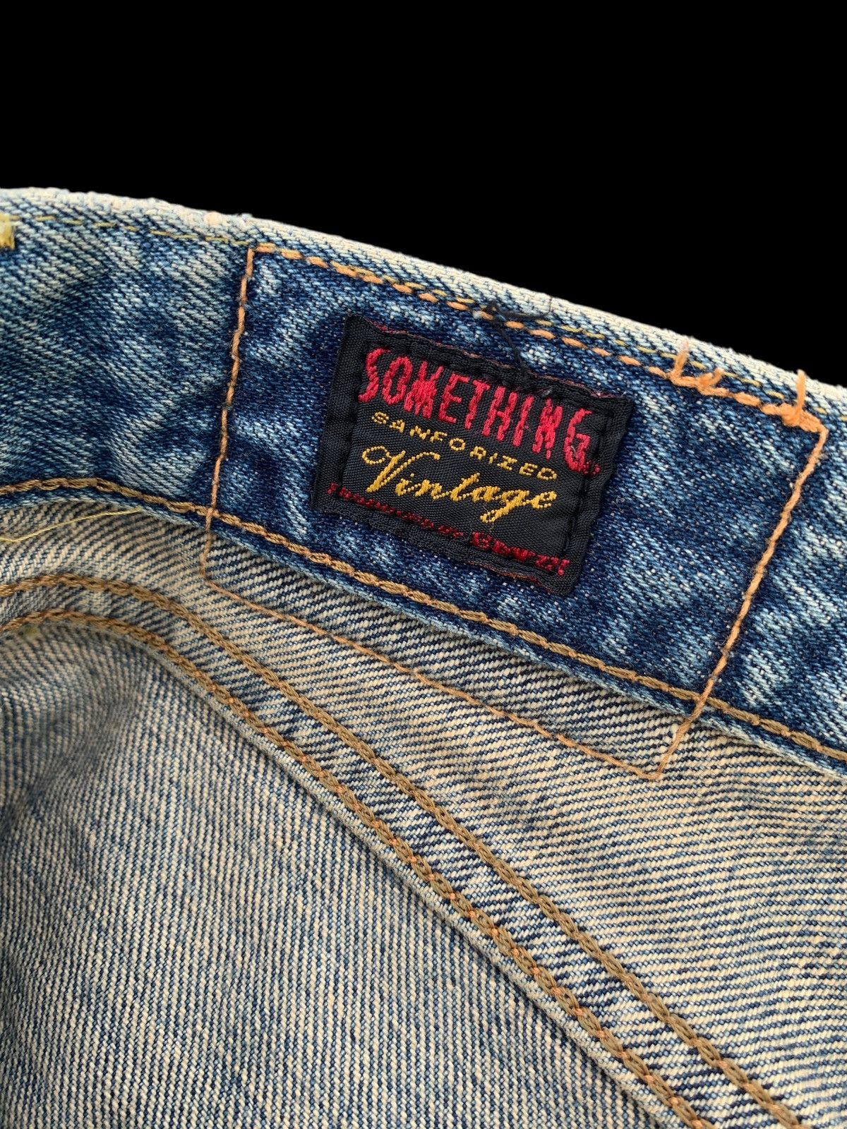 Kapital VINTAGE SOMETHING EDWIN SELVEDGE BAGGY DISTRESSED DENIM Size US 28 / EU 44 - 20 Thumbnail